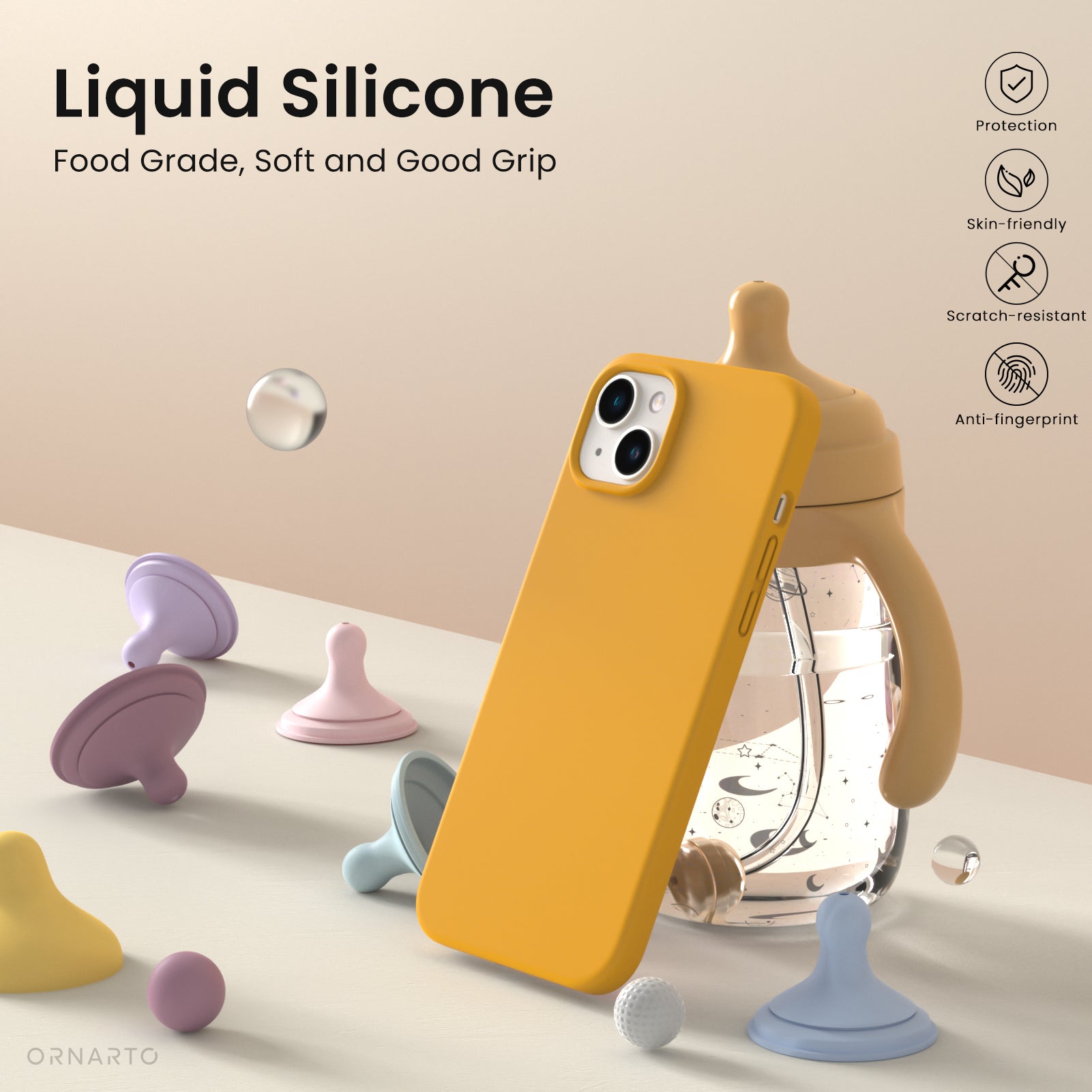 Liquid Silicone Case for iPhone 14 Series