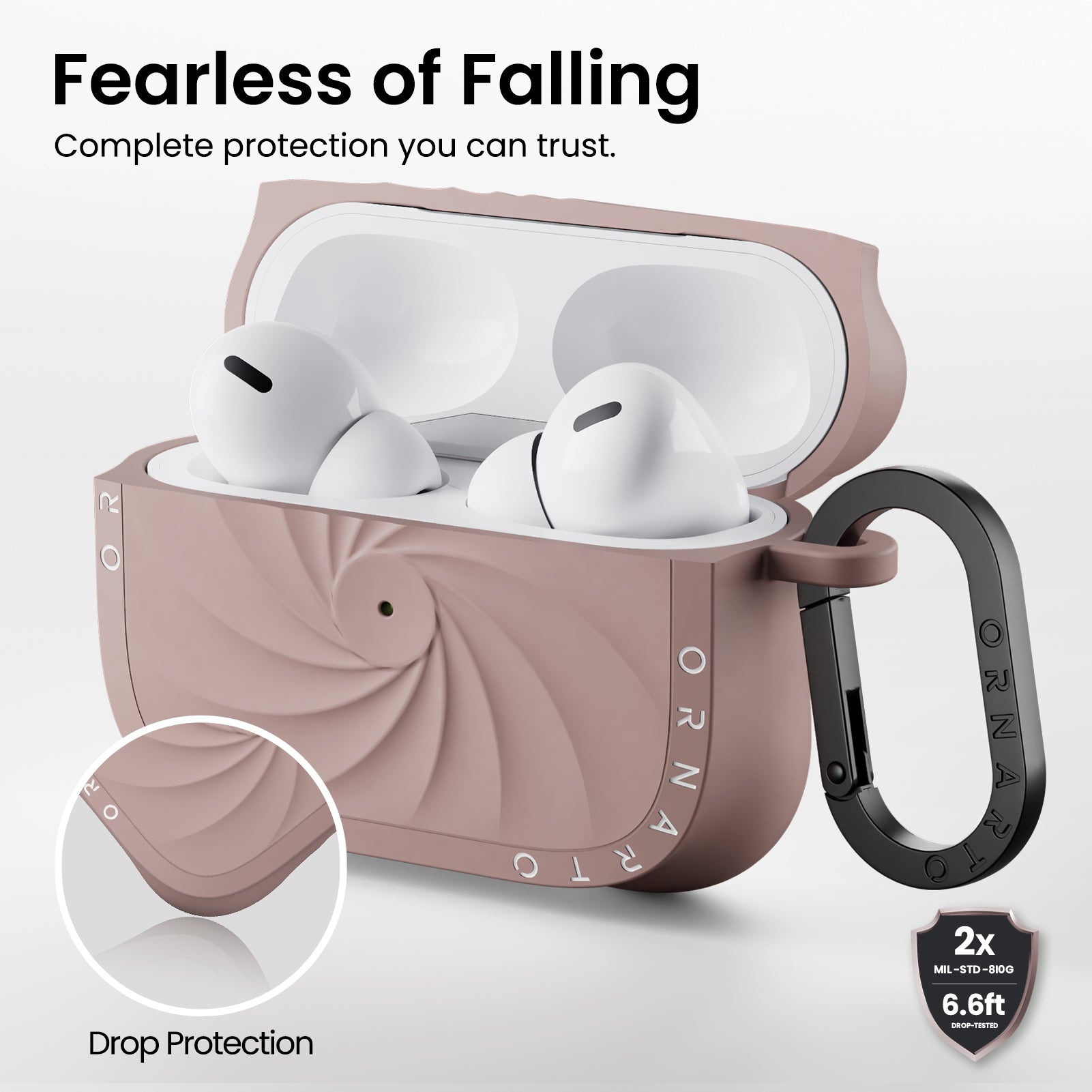 VORTUXE Liquid Silicone AirPods Pro 2 Case