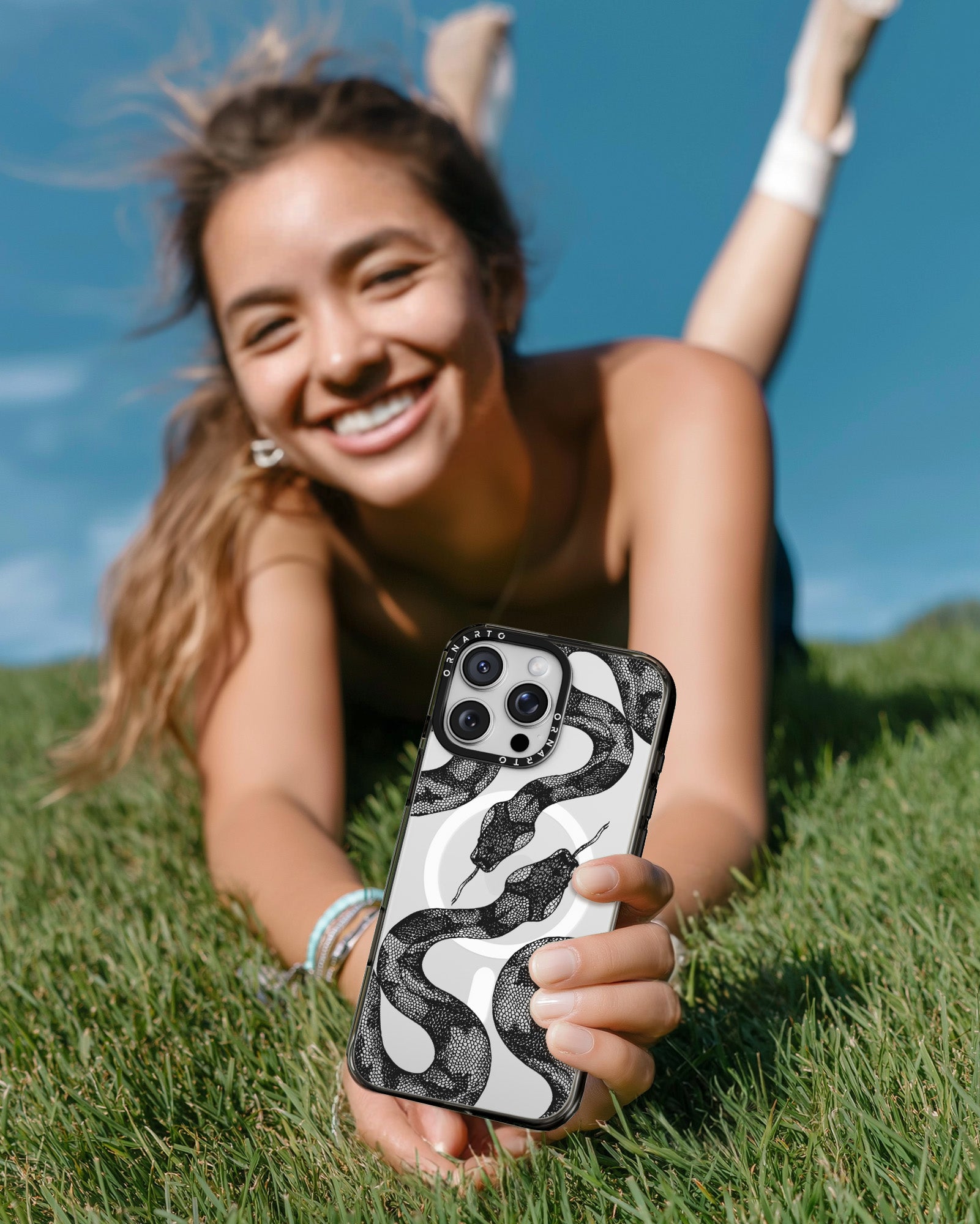 Patterned Clear Cases for iPhone 16 Pro / Pro Max