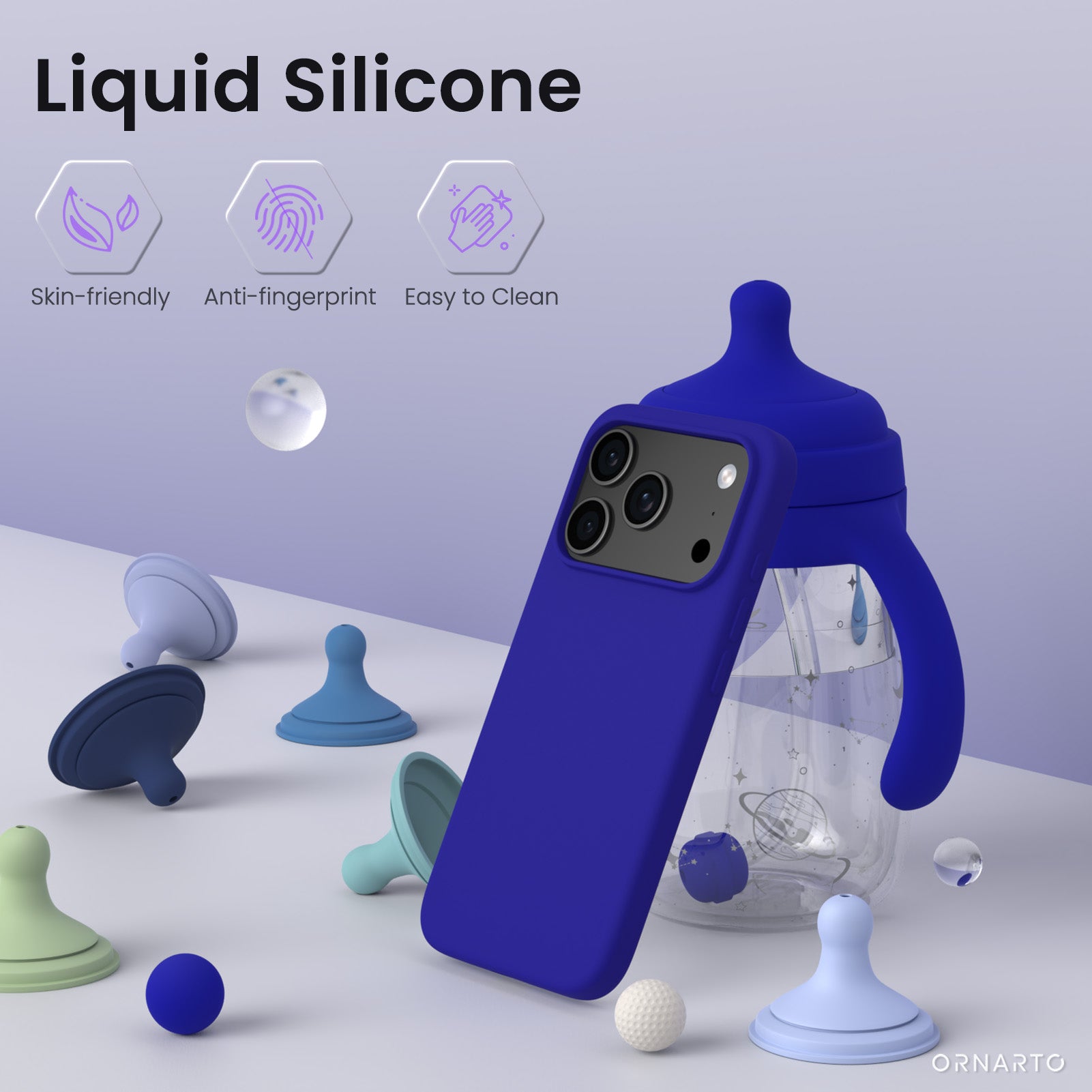 Liquid Silicone Case for iPhone 17 Series