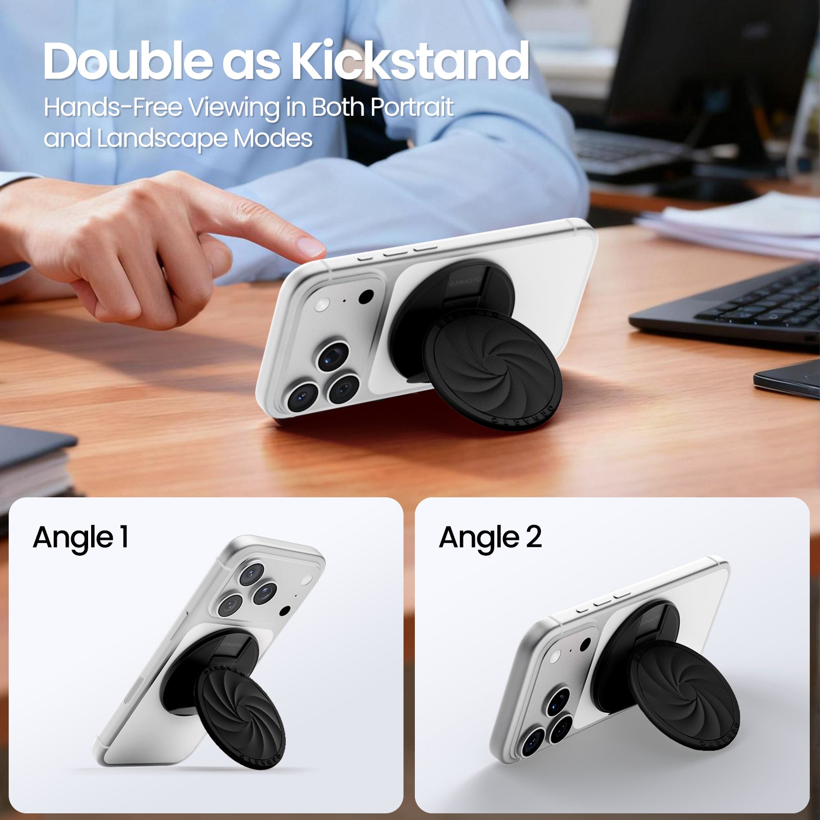 Vortuxe MagSafe Grip Stand for Phone Case