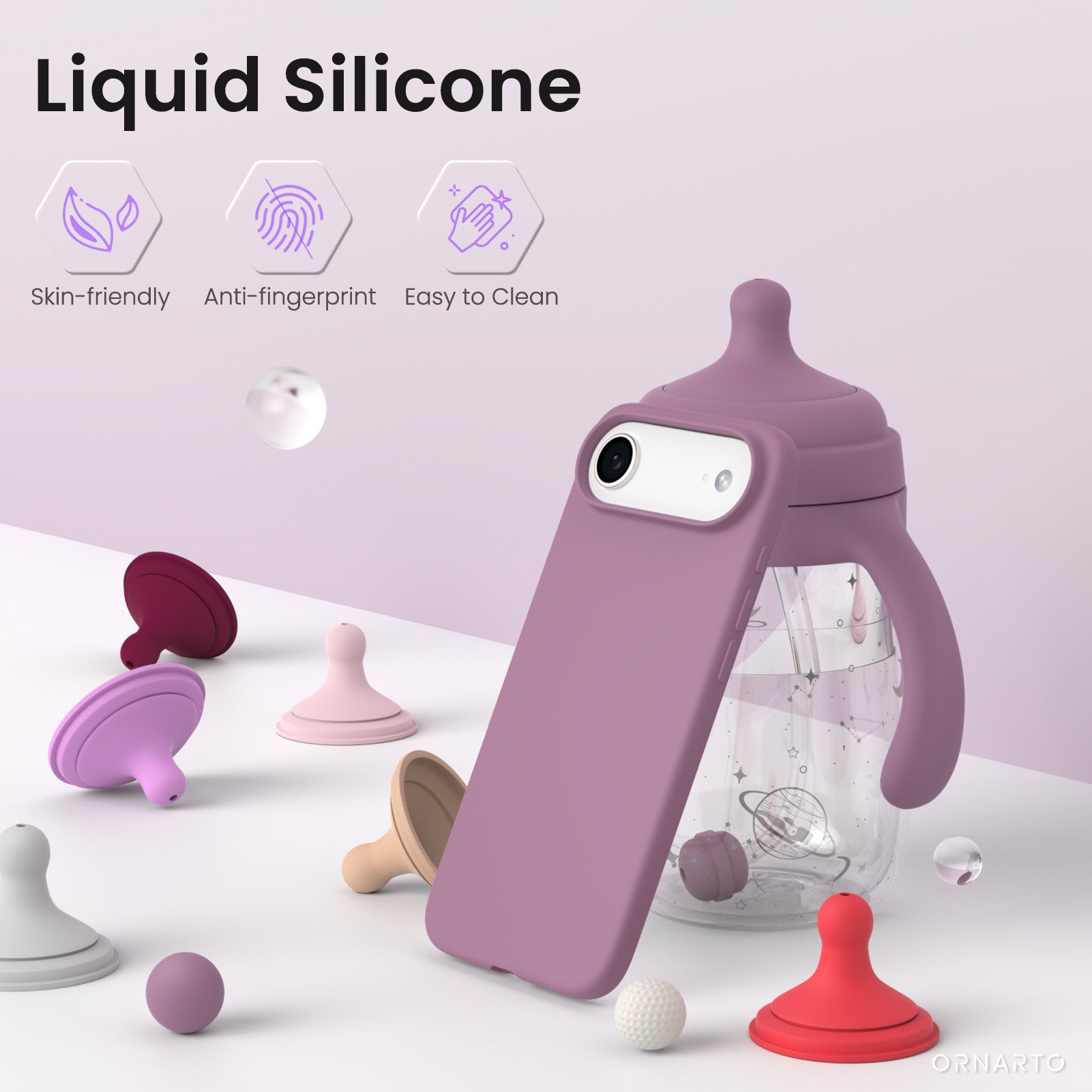 Liquid Silicone Case for iPhone 17 Series