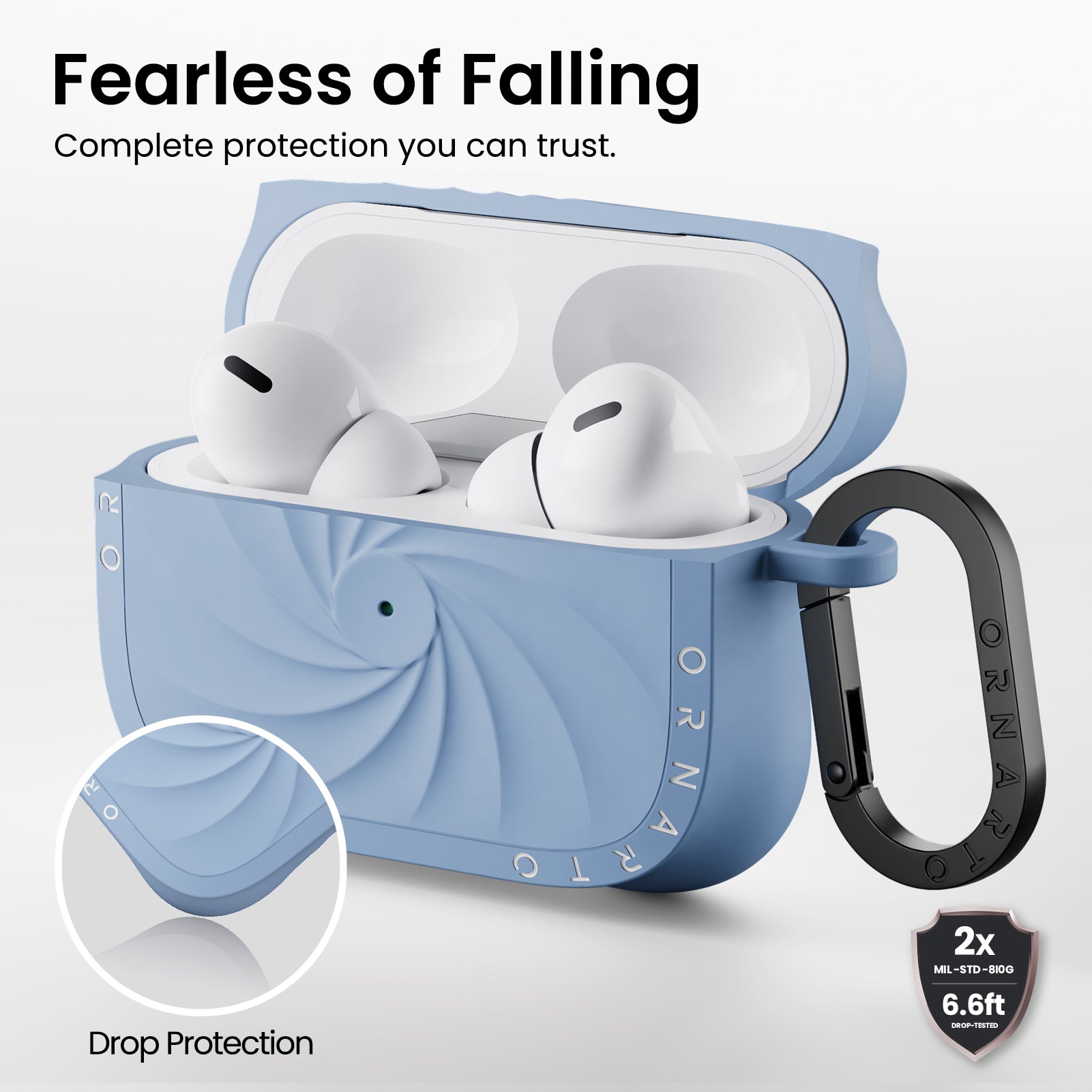 VORTUXE Liquid Silicone AirPods Pro 2 Case