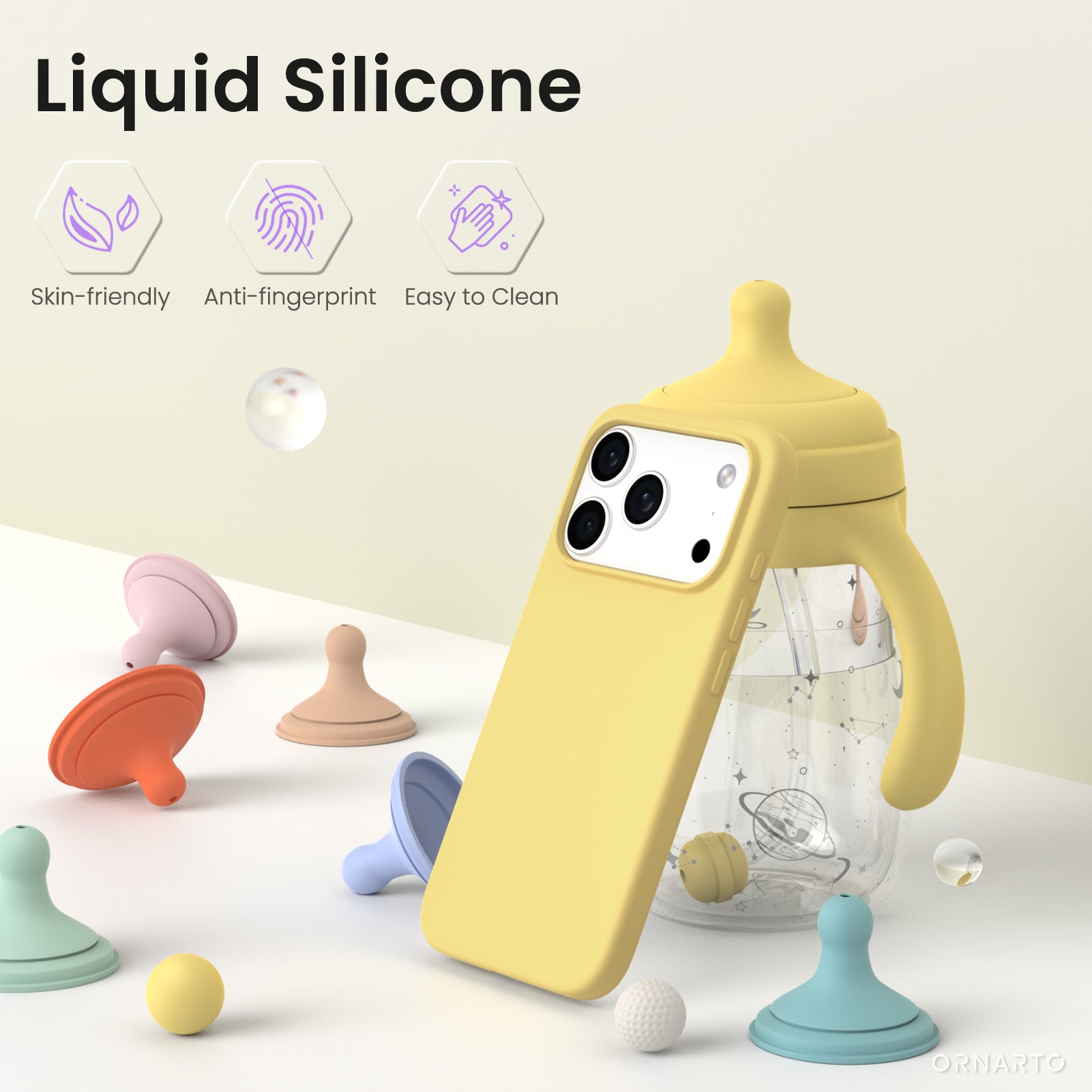 Liquid Silicone Case for iPhone 17 Series
