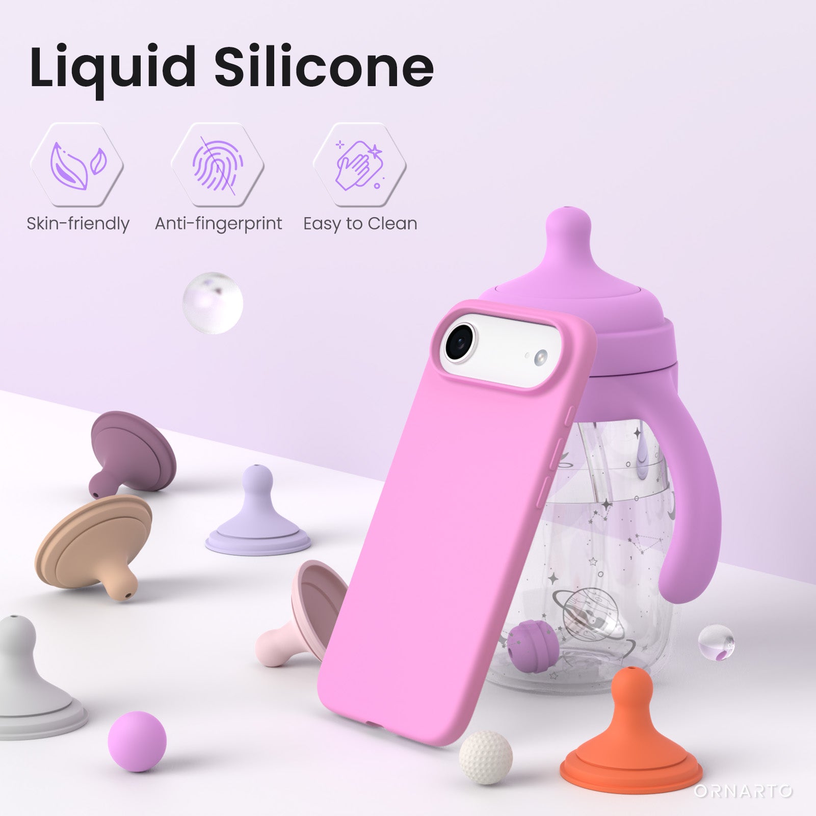Liquid Silicone Case for iPhone 17 Series