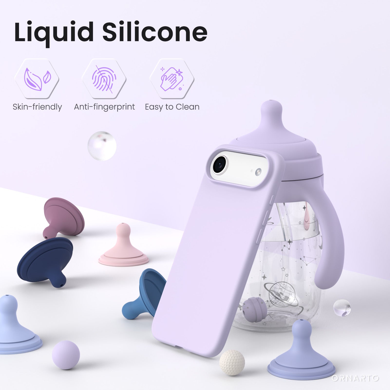 Liquid Silicone Case for iPhone 17 Series