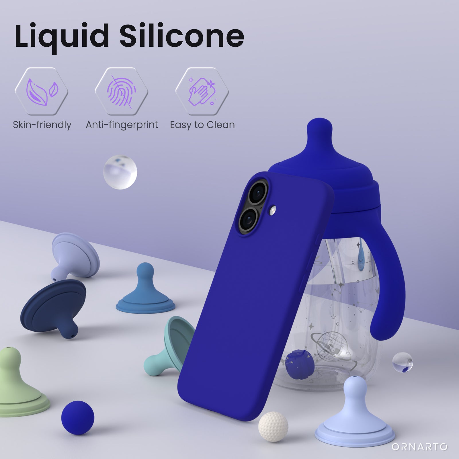 Liquid Silicone Case for iPhone 17 Series