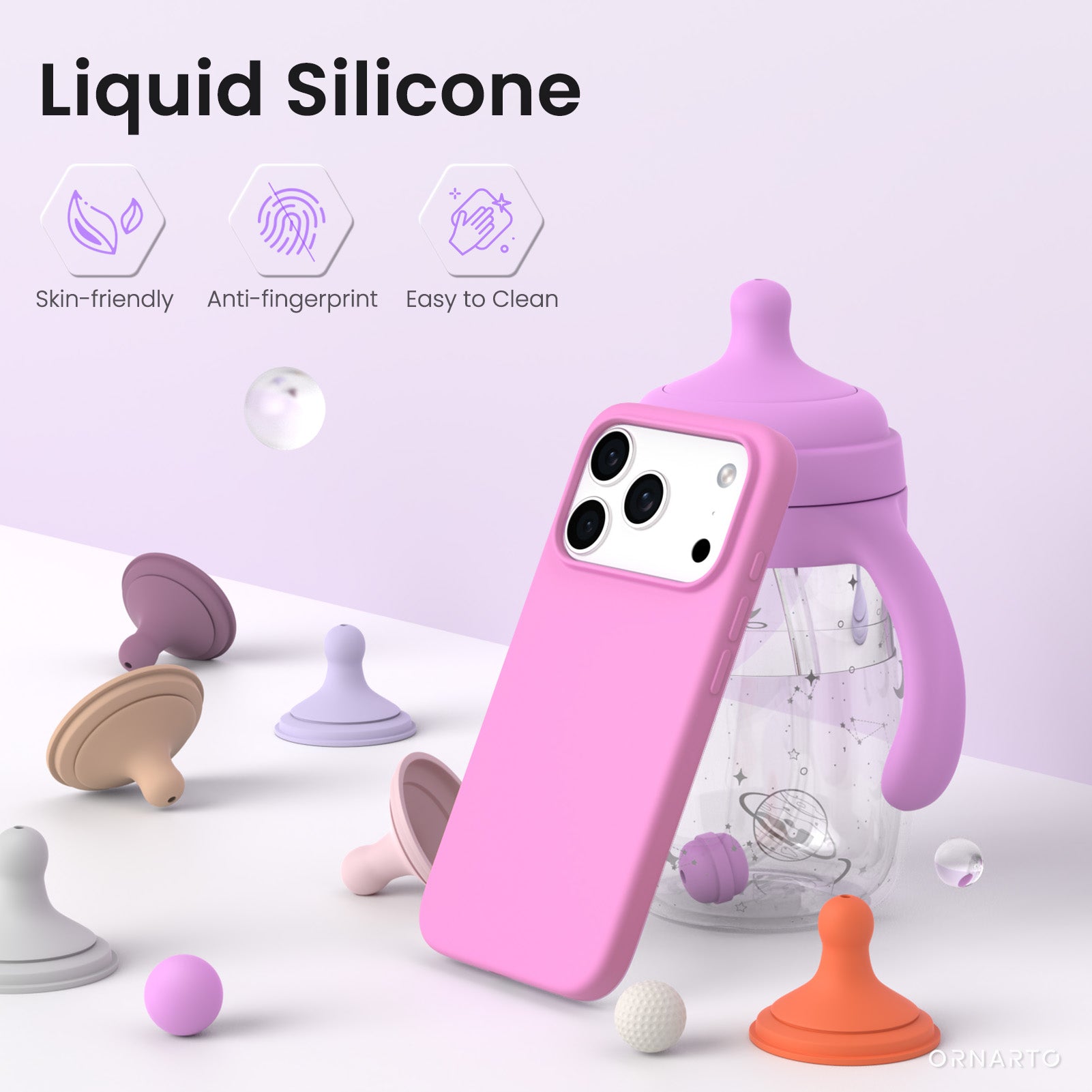 Liquid Silicone Case for iPhone 17 Series