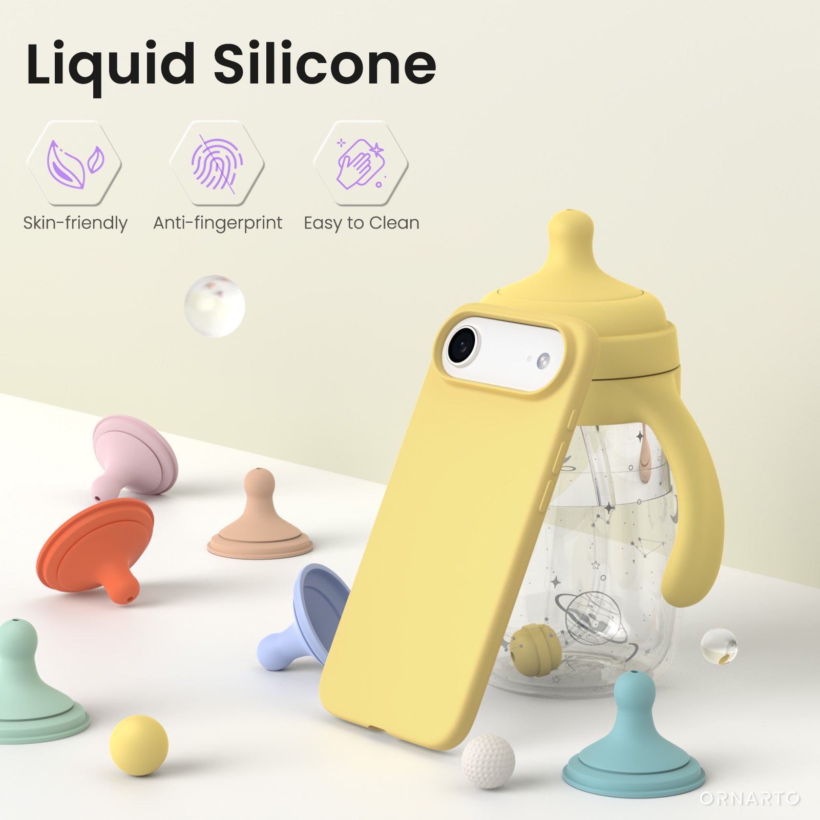 Liquid Silicone Case for iPhone 17 Series