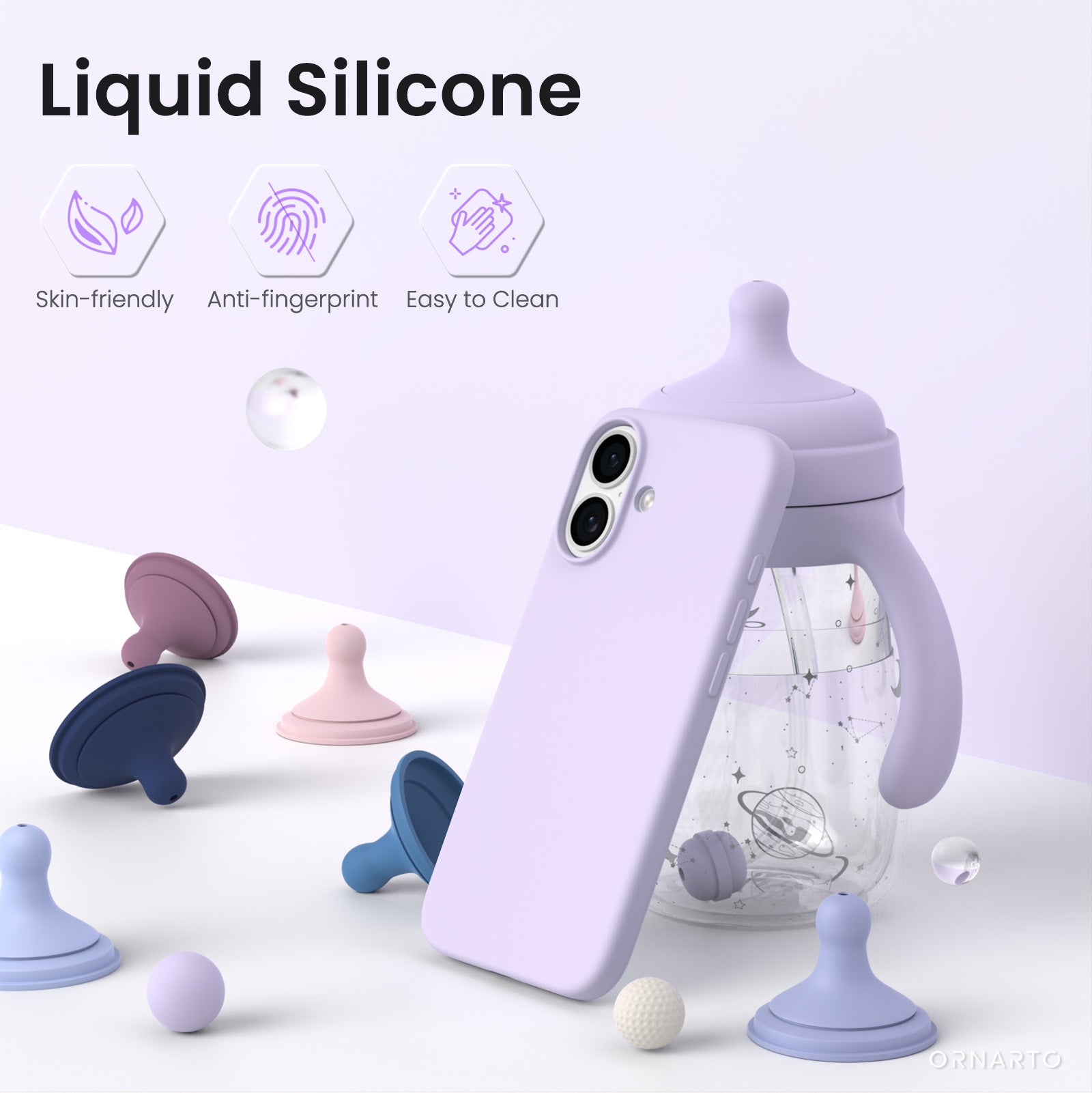 Liquid Silicone Case for iPhone 17 Series