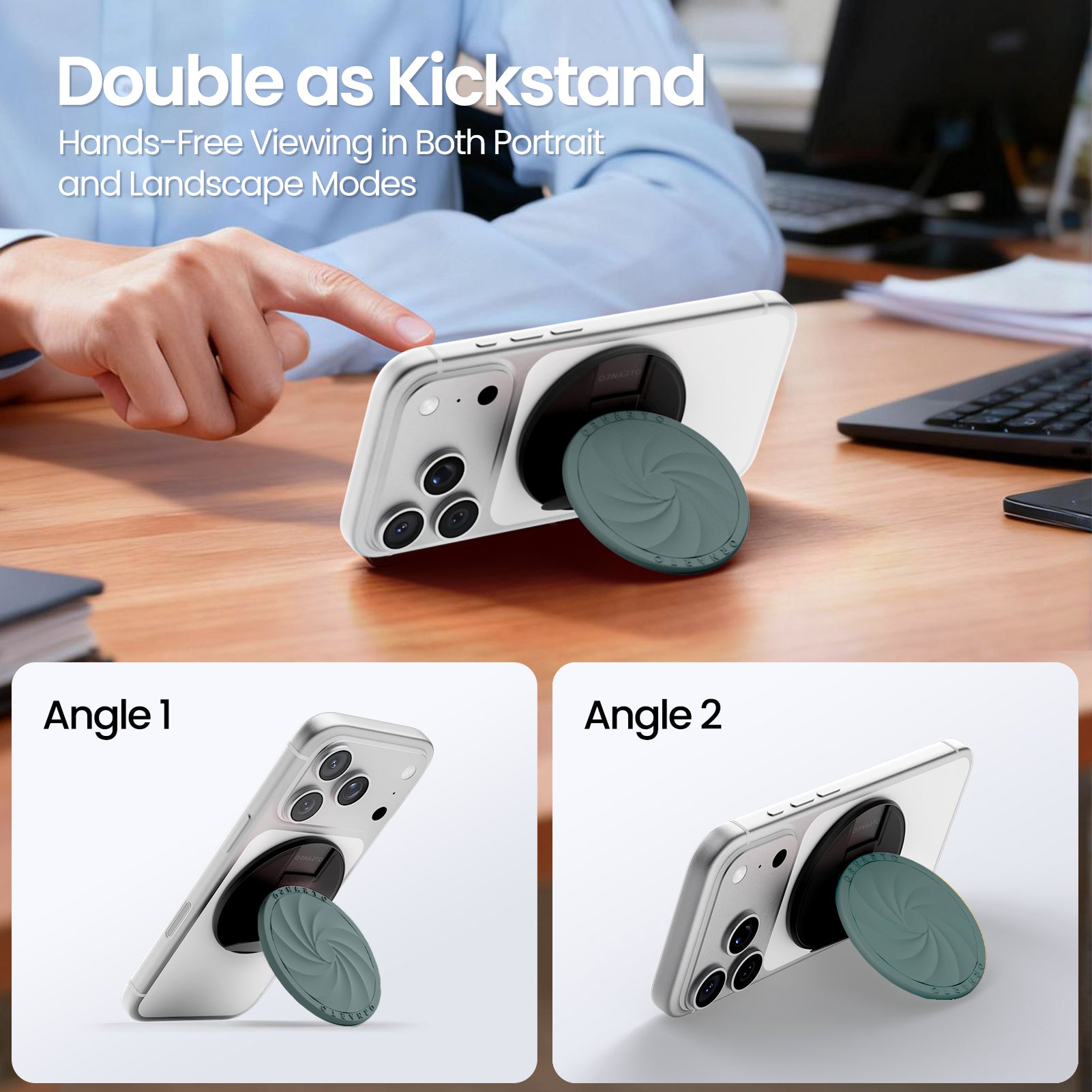 Vortuxe MagSafe Grip Stand for Phone Case