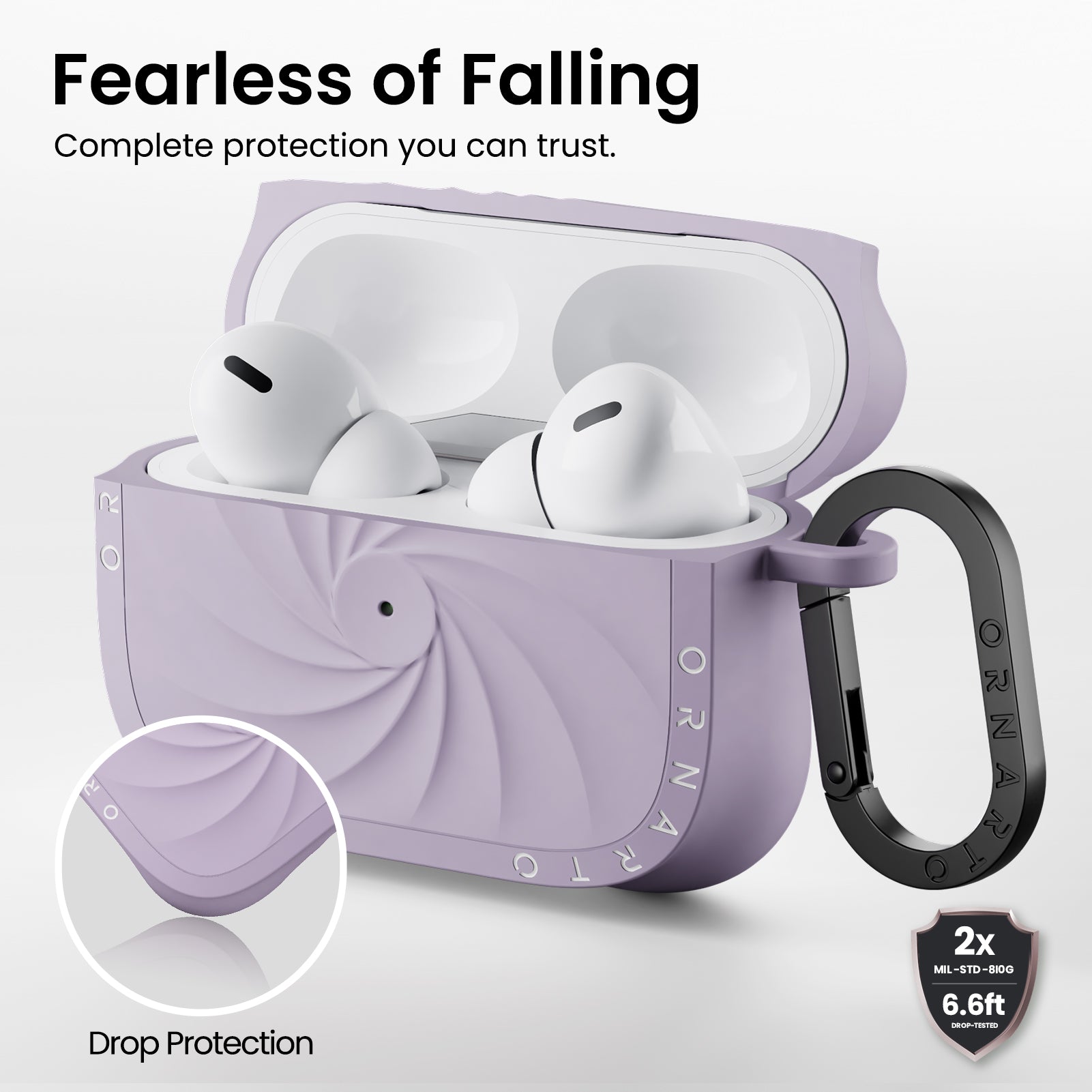 VORTUXE Liquid Silicone AirPods Pro 2 Case