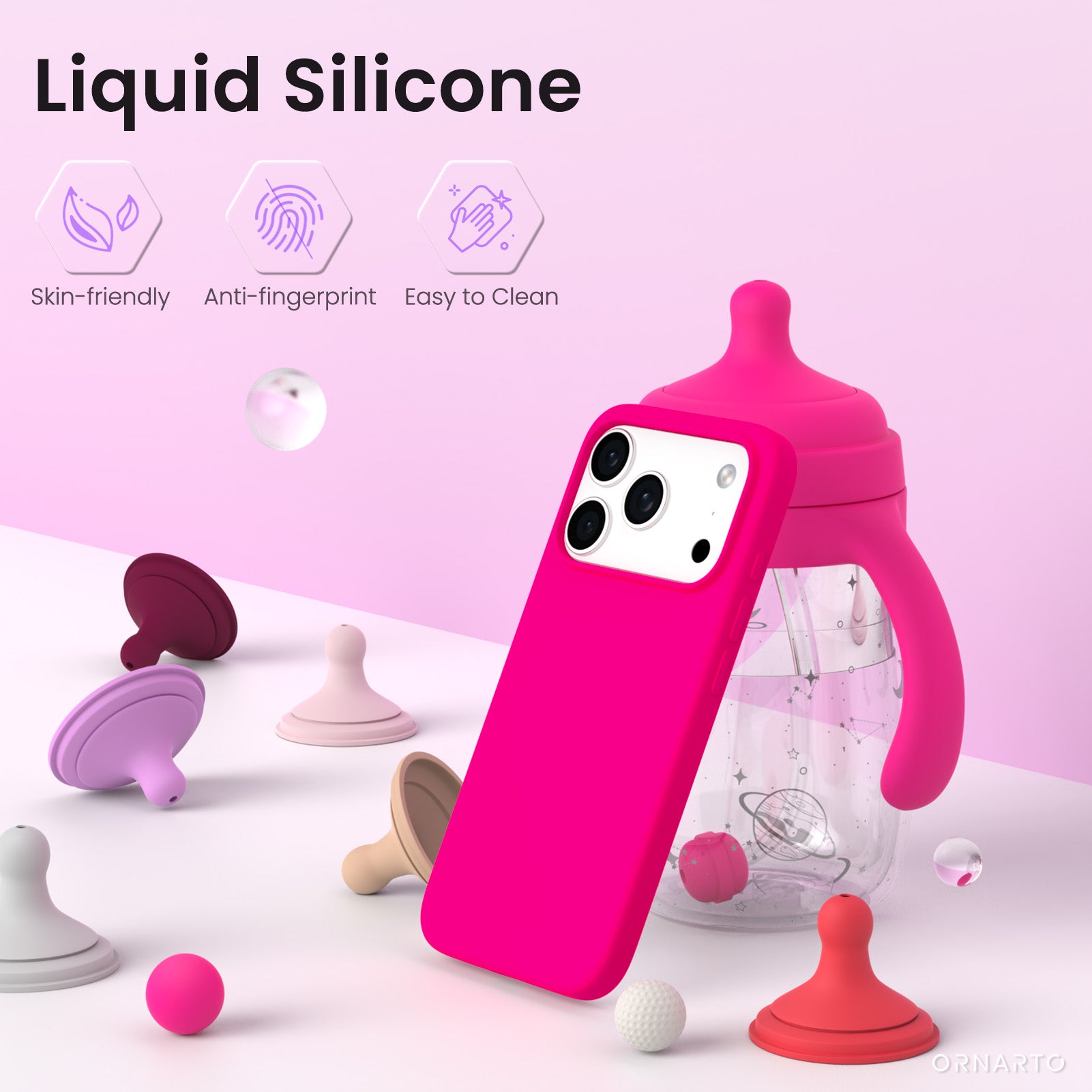 Liquid Silicone Case for iPhone 17 Series