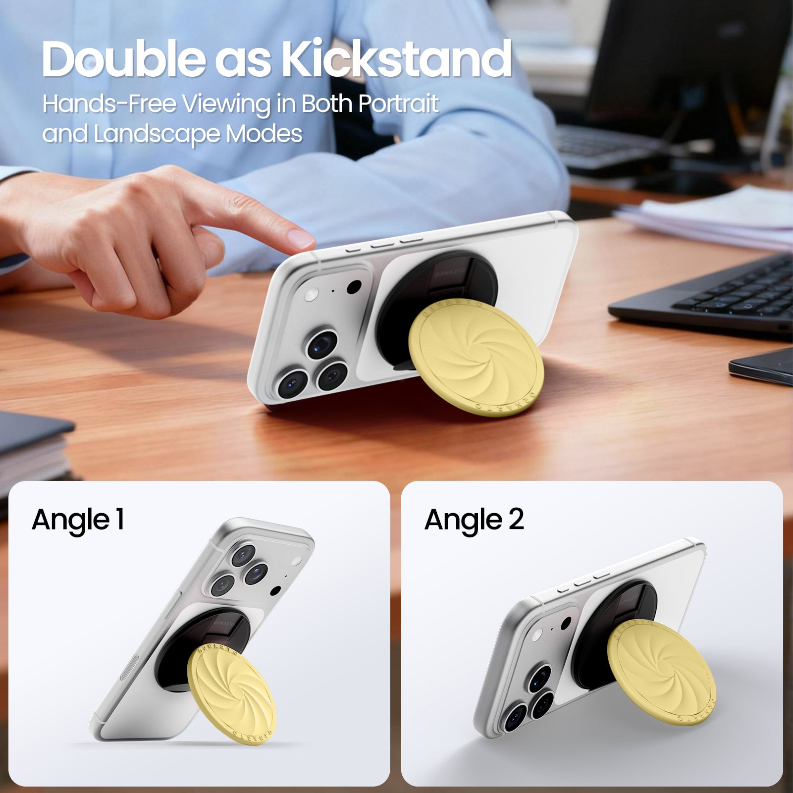 Vortuxe MagSafe Grip Stand for Phone Case