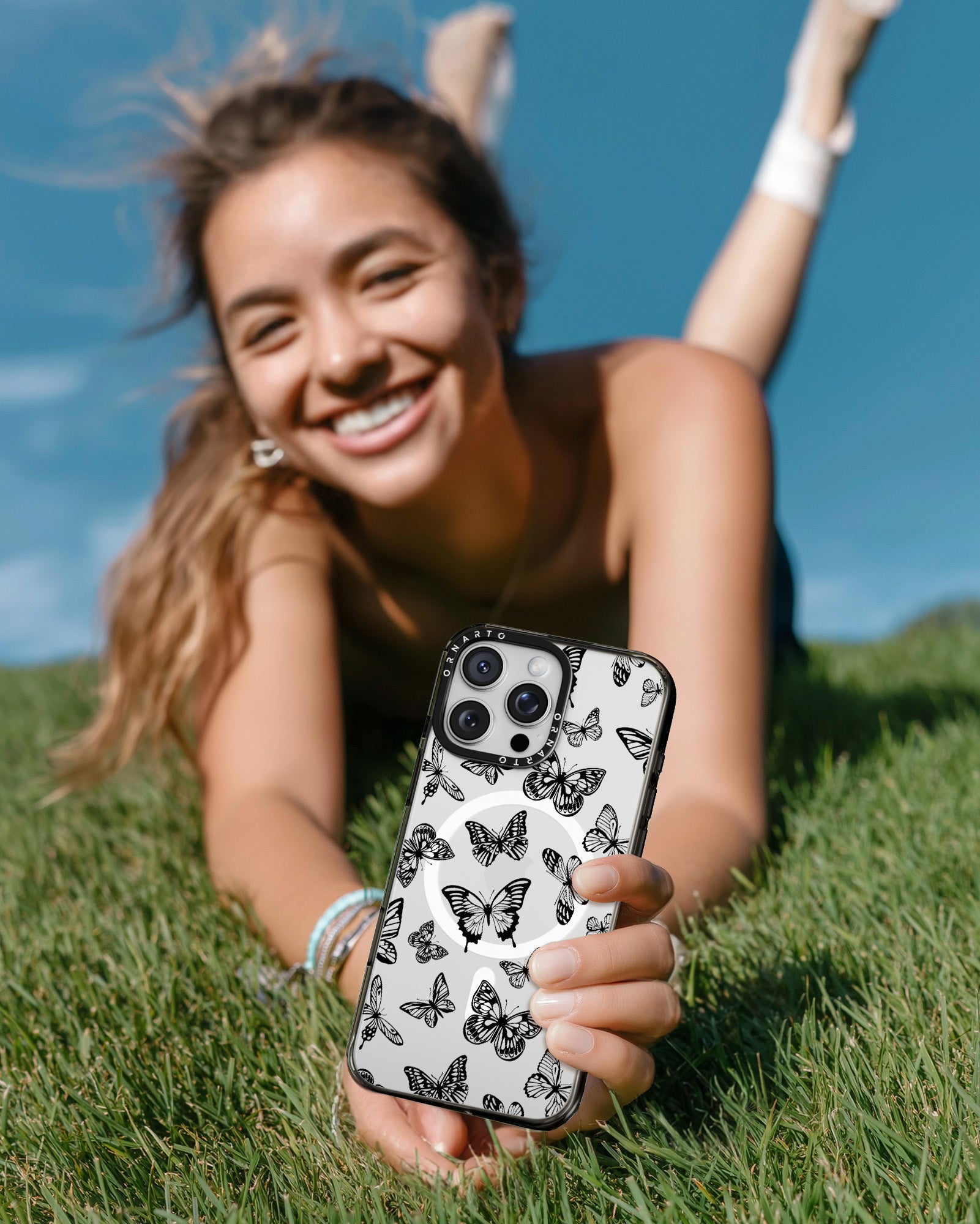 Patterned Clear Cases for iPhone 16 Pro / Pro Max