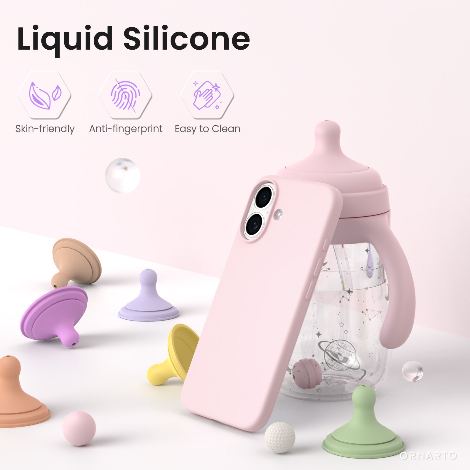Liquid Silicone Case for iPhone 17 Series