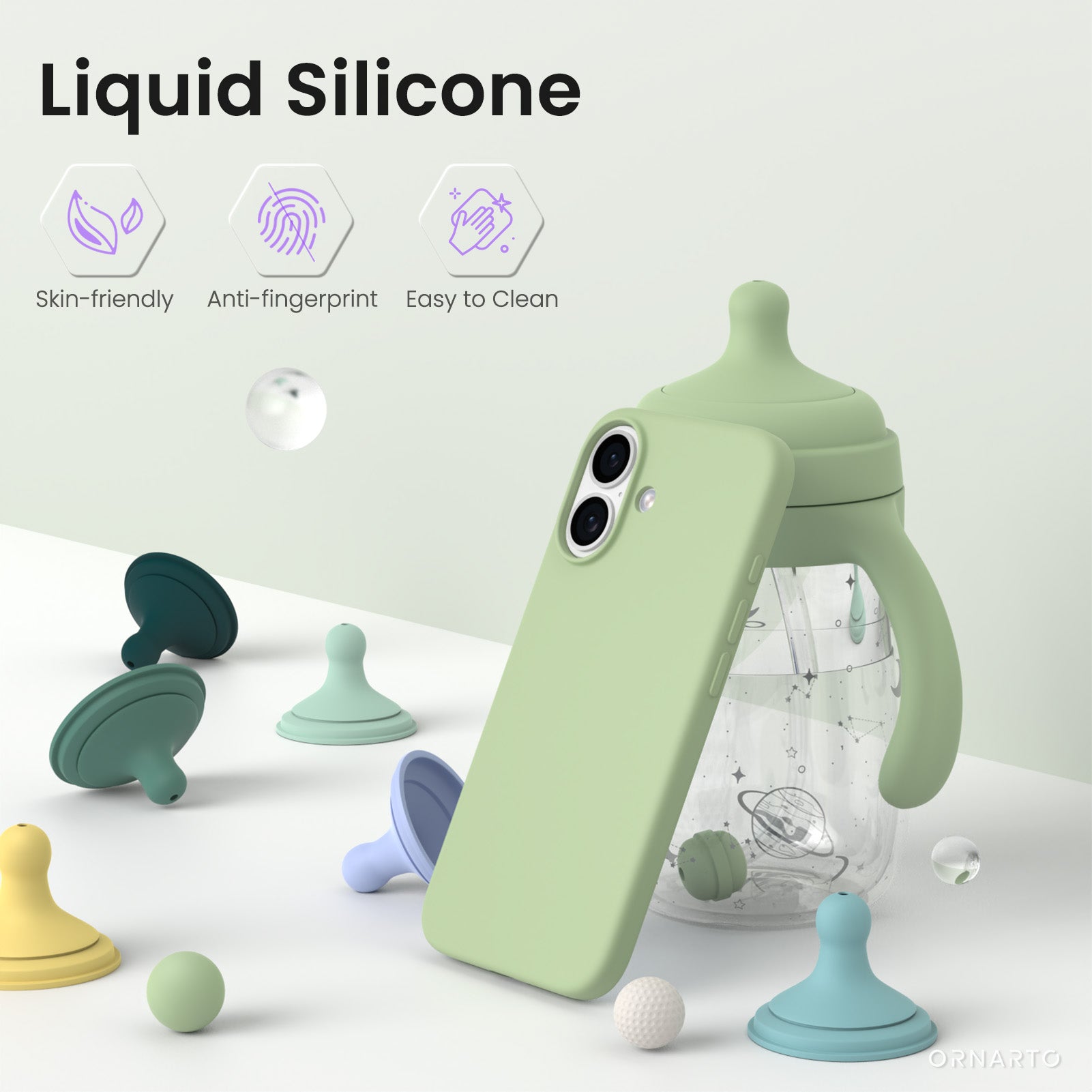 Liquid Silicone Case for iPhone 17 Series