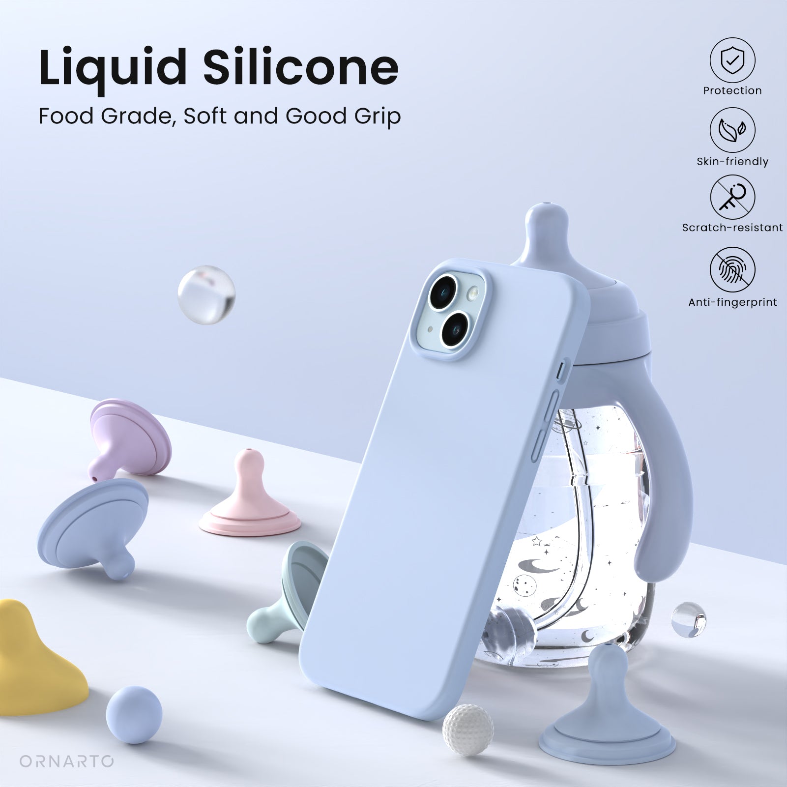 Liquid Silicone Case for iPhone 14 Series