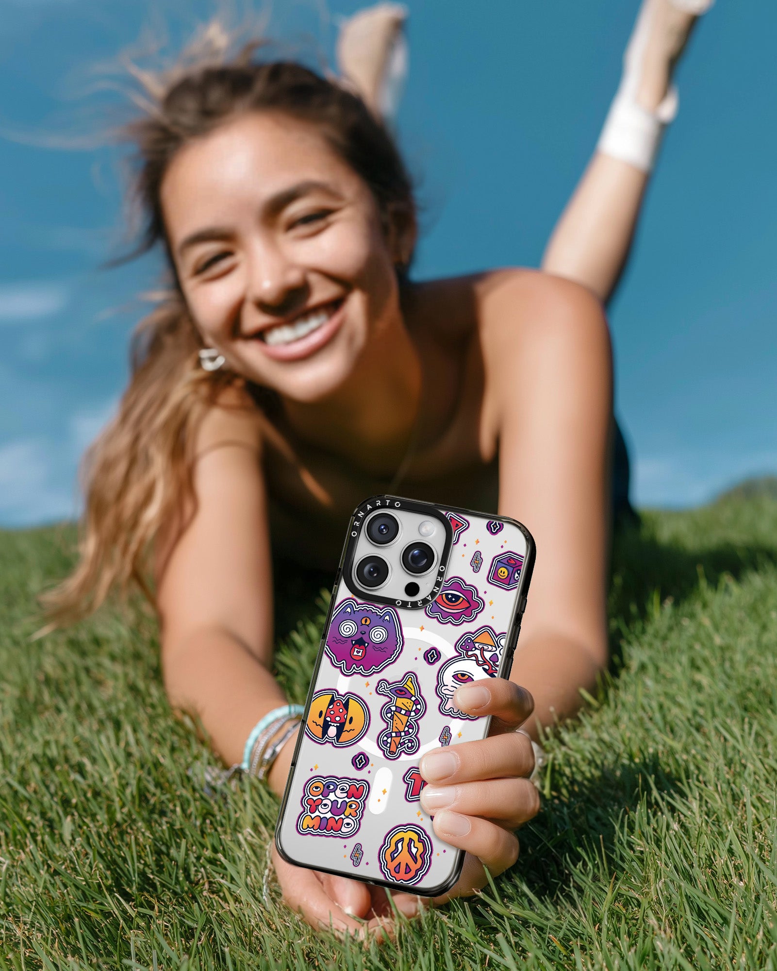 Patterned Clear Cases for iPhone 16 Pro / Pro Max