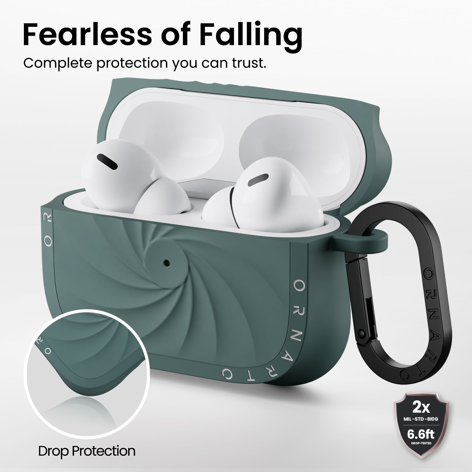 VORTUXE Liquid Silicone AirPods Pro 2 Case