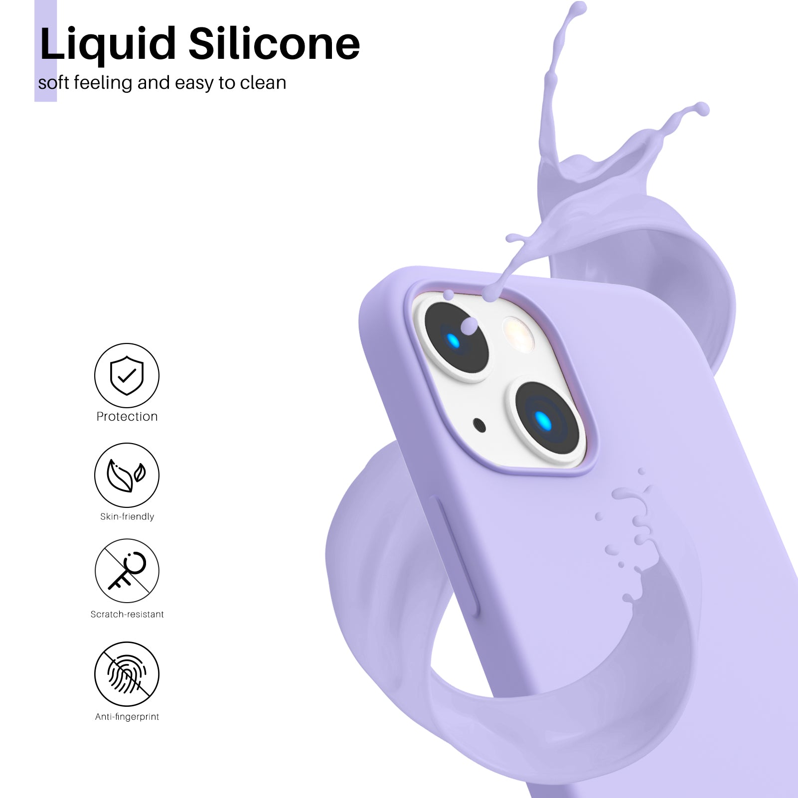 Liquid Silicone Case for iPhone 13 mini