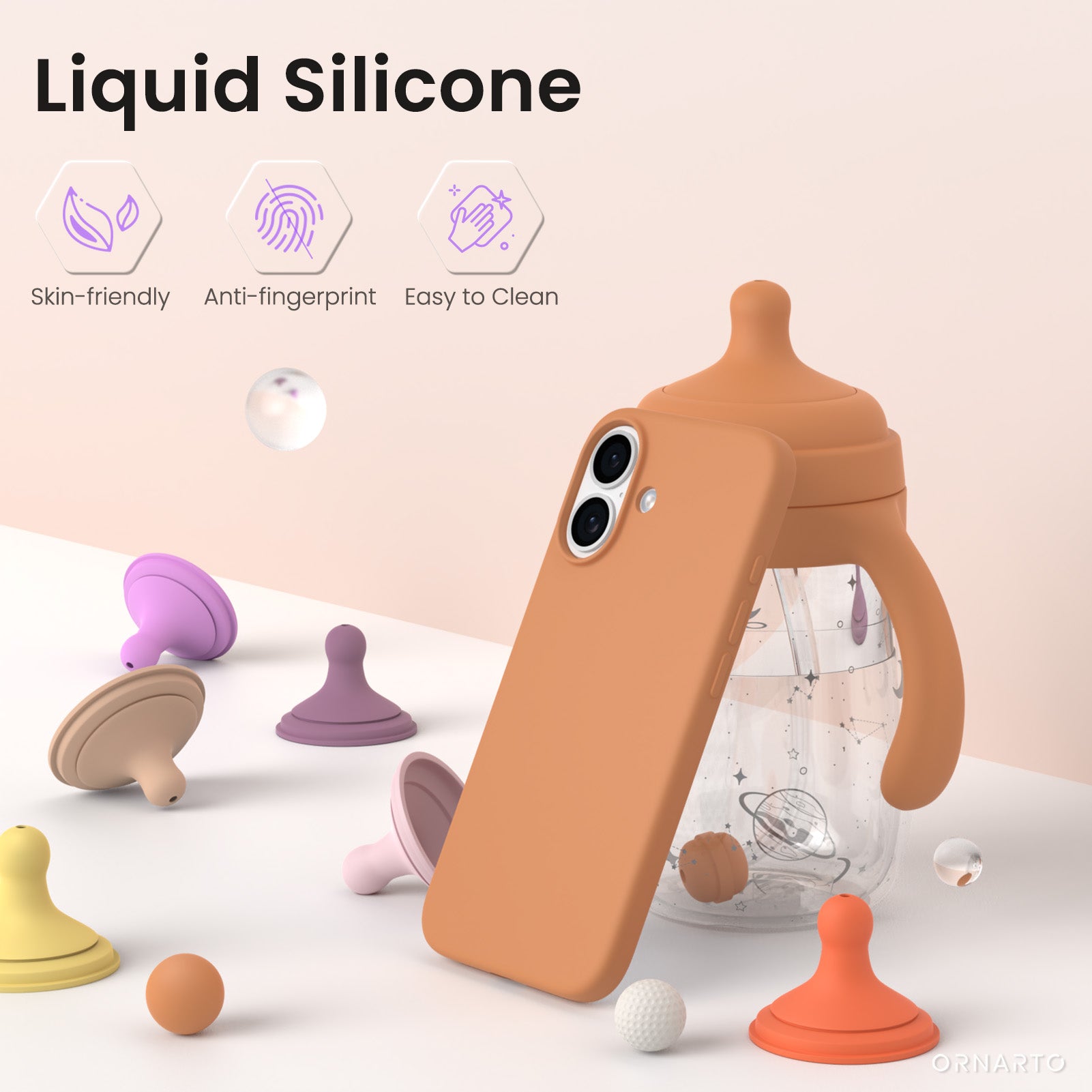 Liquid Silicone Case for iPhone 17 Series