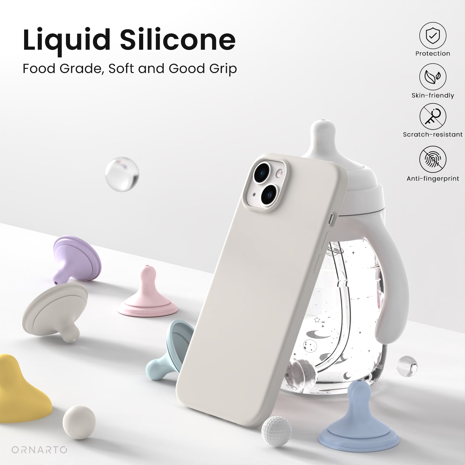 Liquid Silicone Case for iPhone 14