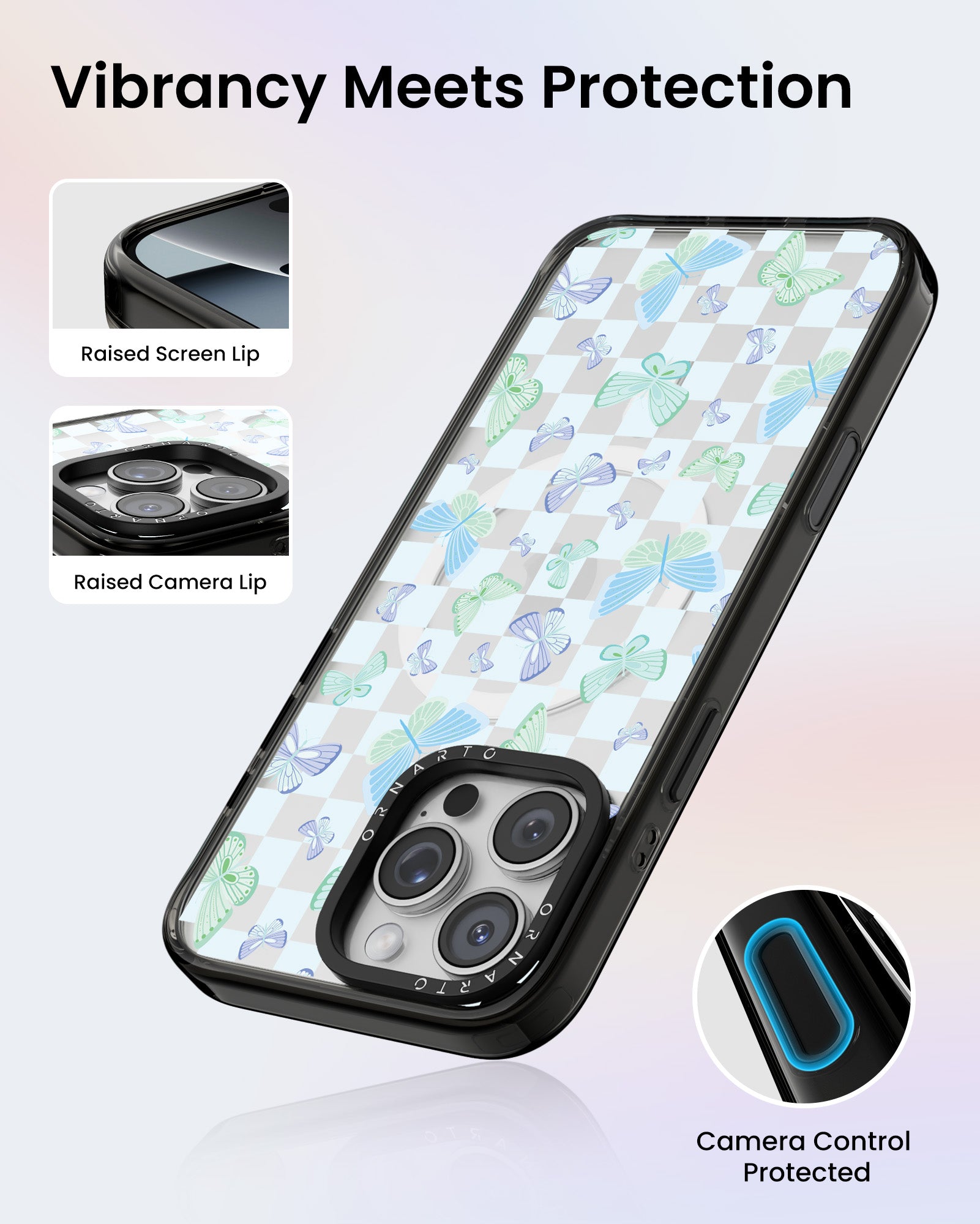 Patterned Clear Cases for iPhone 16 Pro / Pro Max
