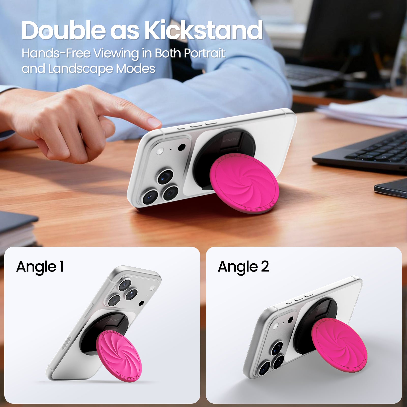 Vortuxe MagSafe Grip Stand for Phone Case