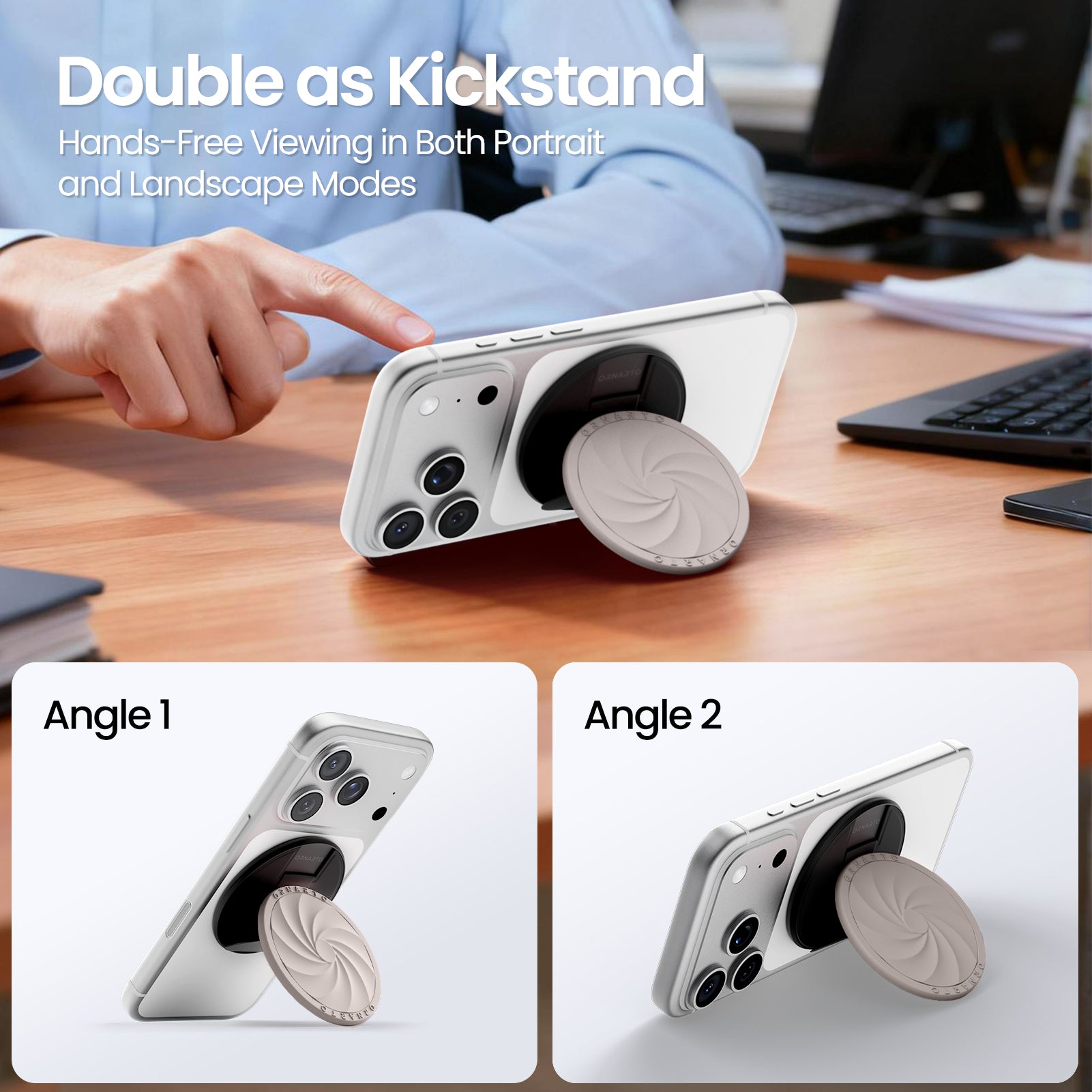 Vortuxe MagSafe Grip Stand for Phone Case