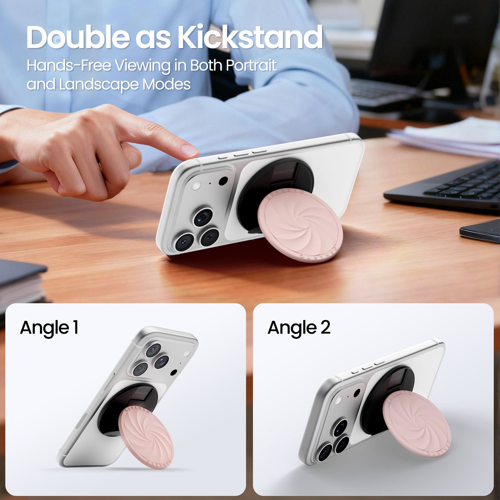 Vortuxe MagSafe Grip Stand for Phone Case