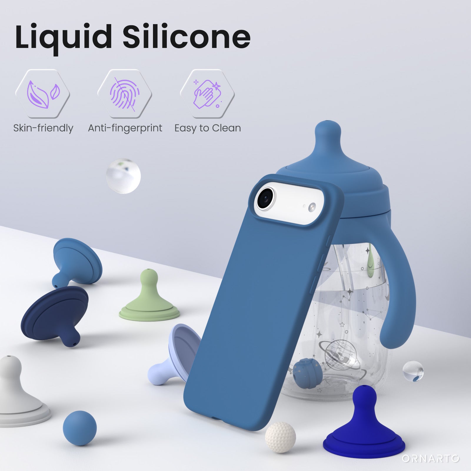 Liquid Silicone Case for iPhone 17 Series