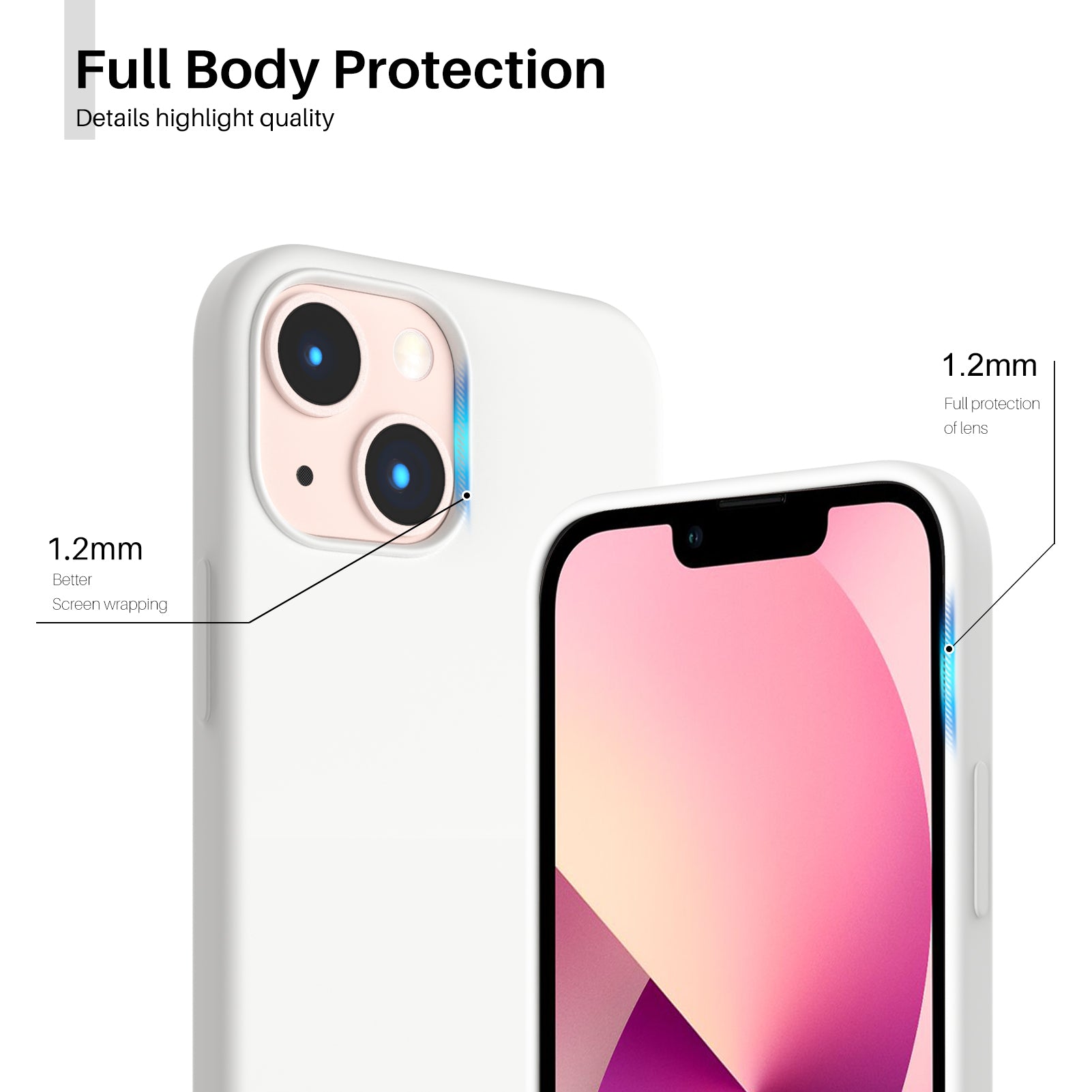 Liquid Silicone Case for iPhone 13 mini