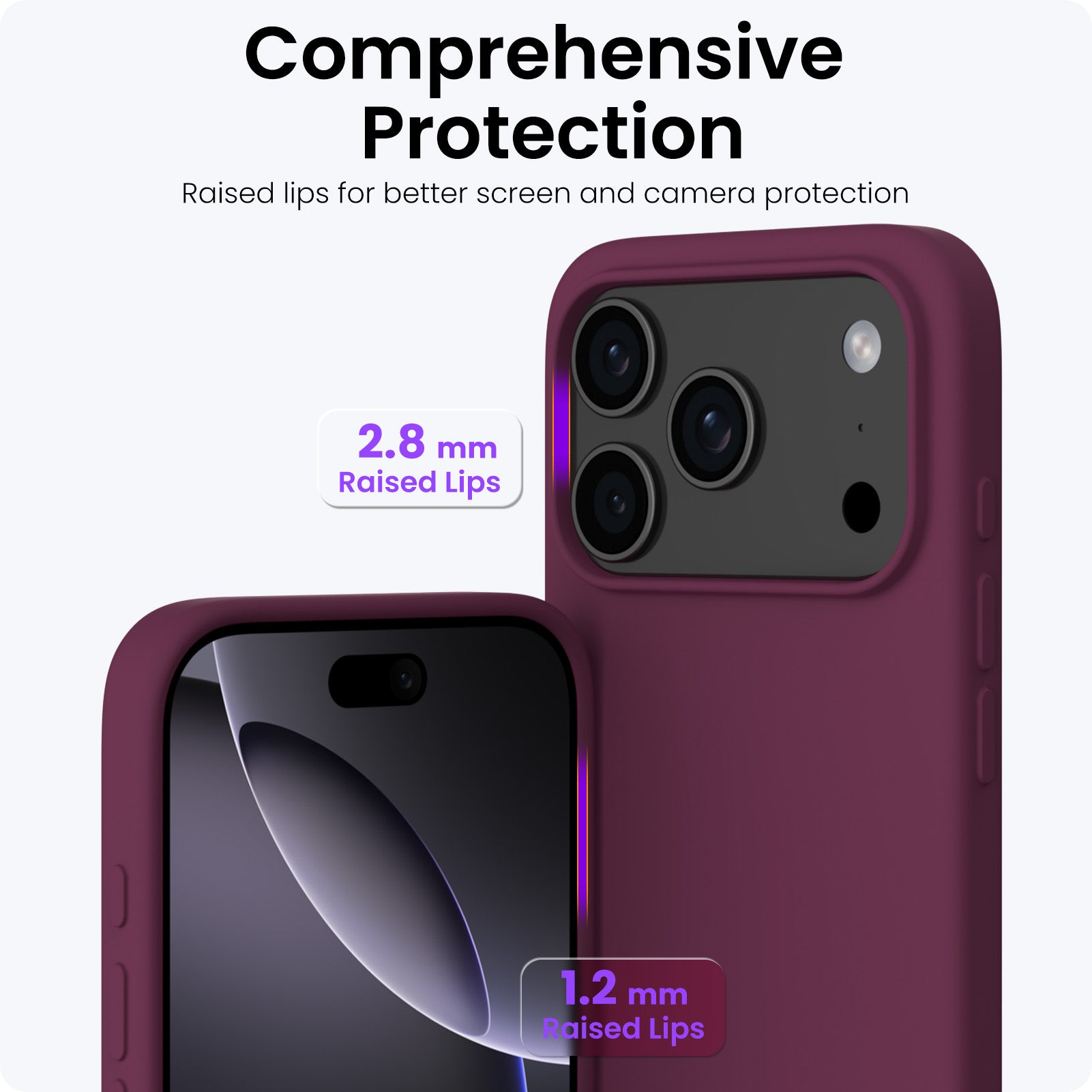 Liquid Silicone Case for iPhone 17 Series