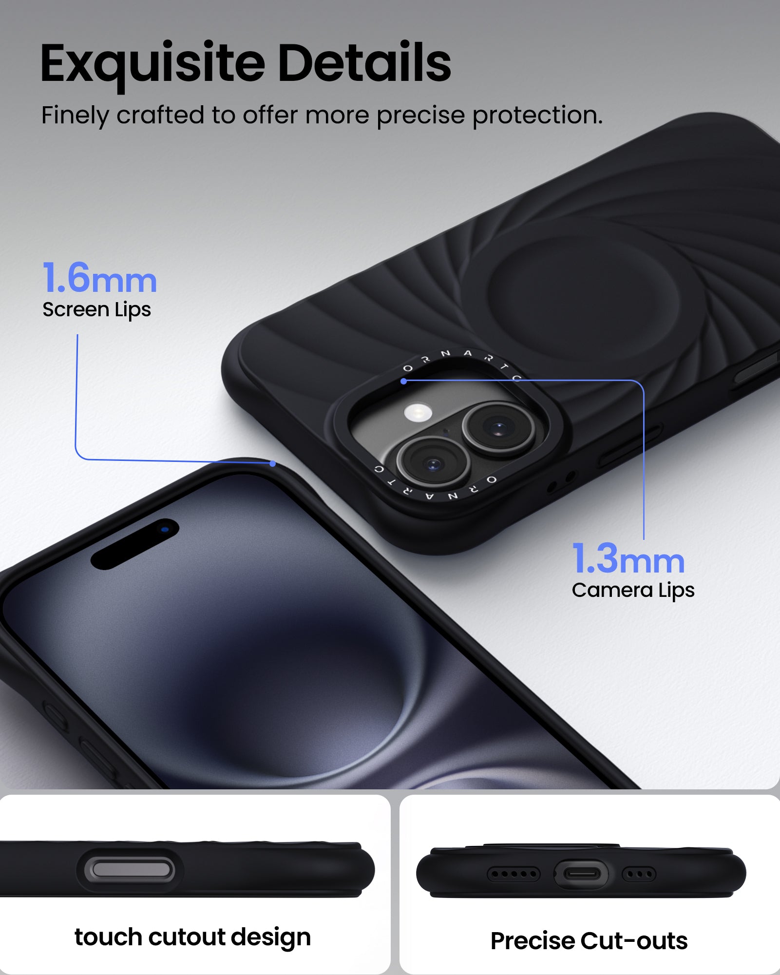 VORTUXE Case for iPhone 16 Series