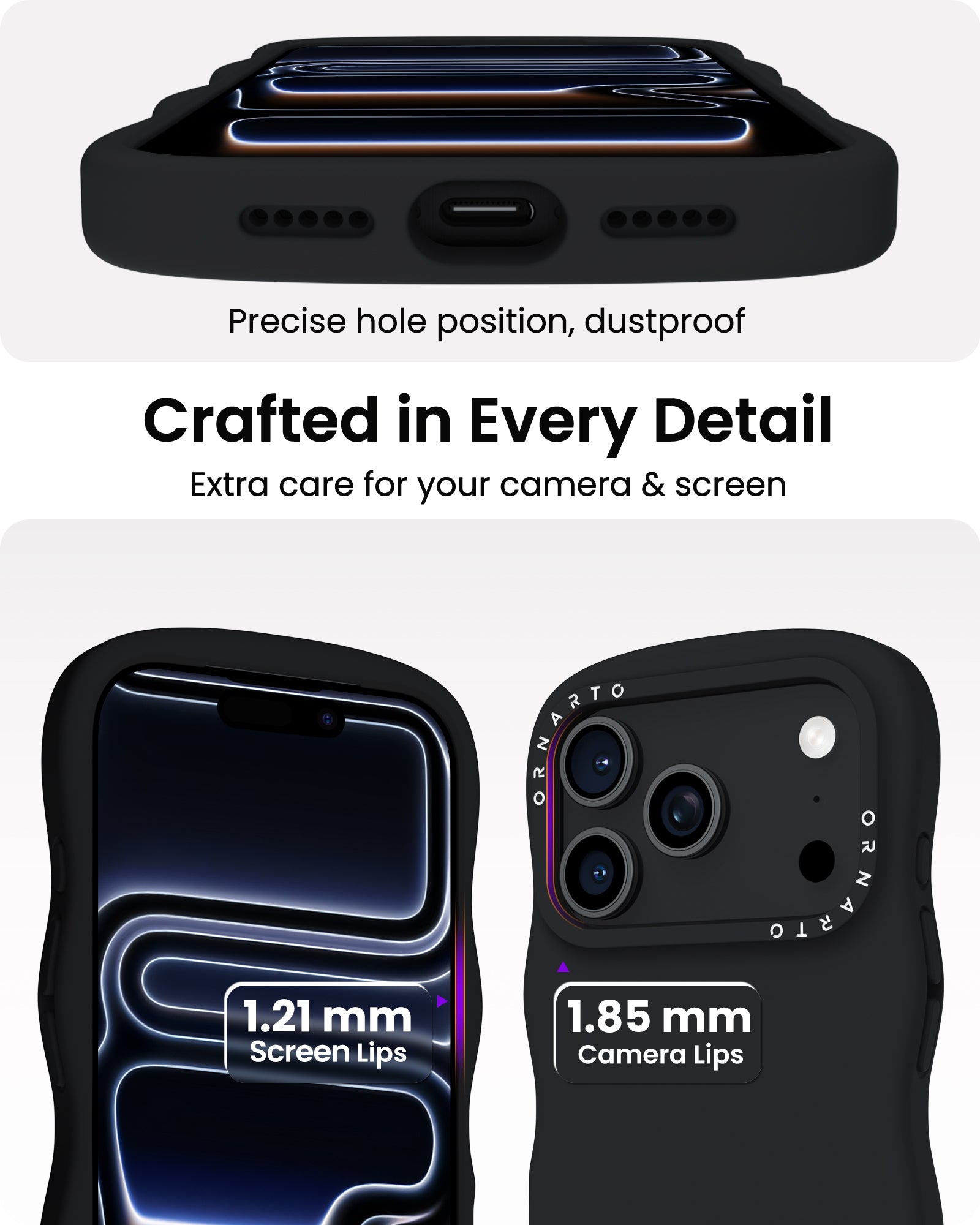 Wavy Liquid Silicone for iPhone 17 Series