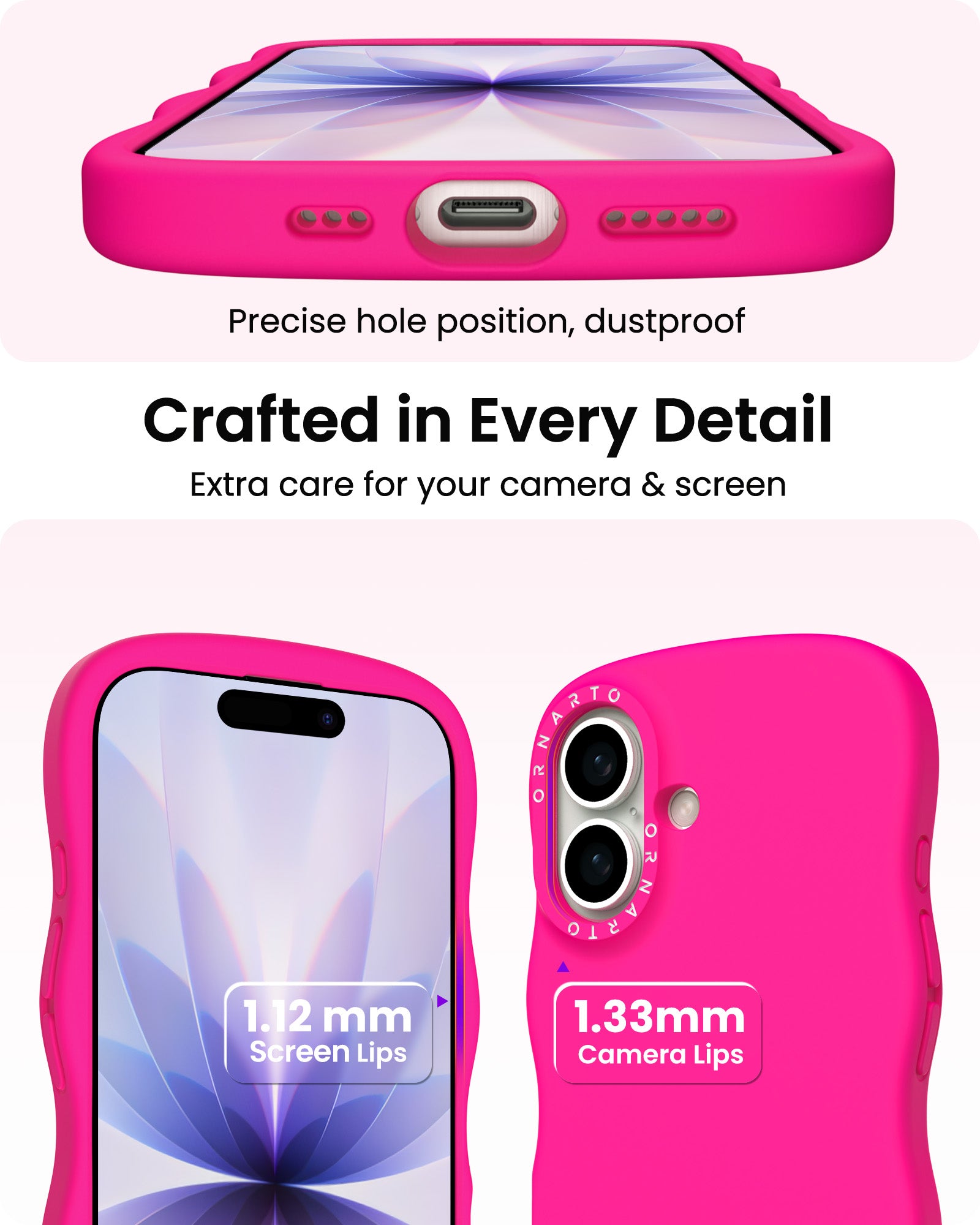 Wavy Liquid Silicone for iPhone 17 Series