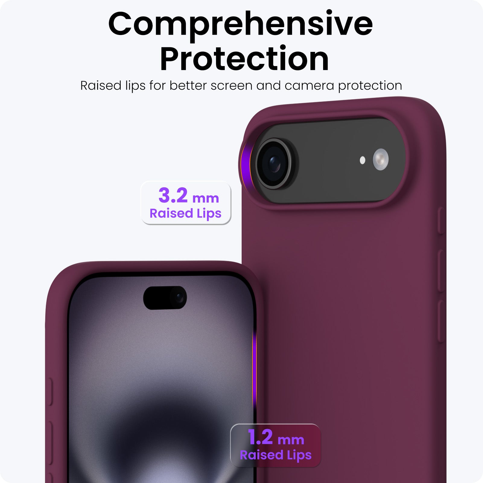 Liquid Silicone Case for iPhone 17 Series