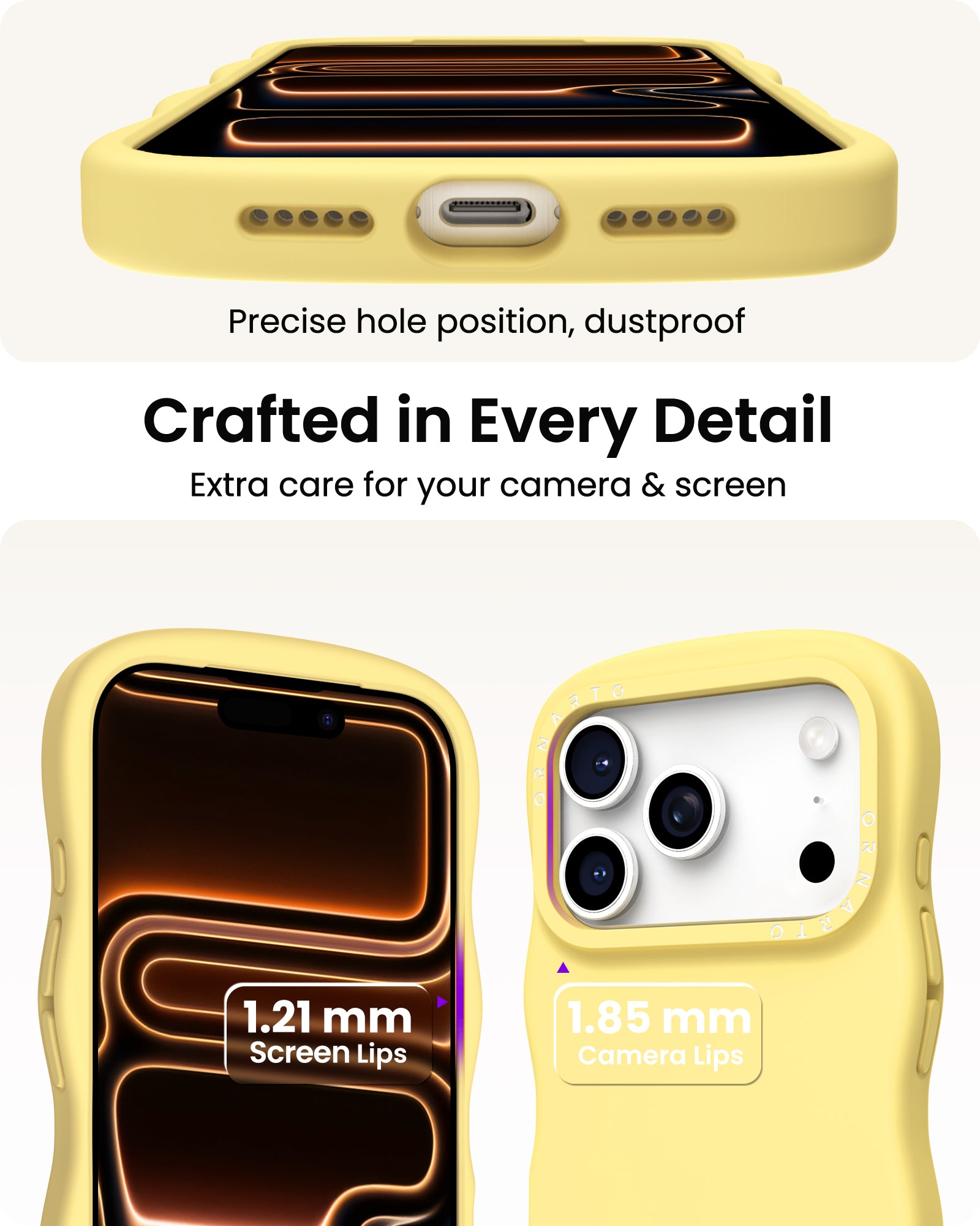 Wavy Liquid Silicone for iPhone 17 Series