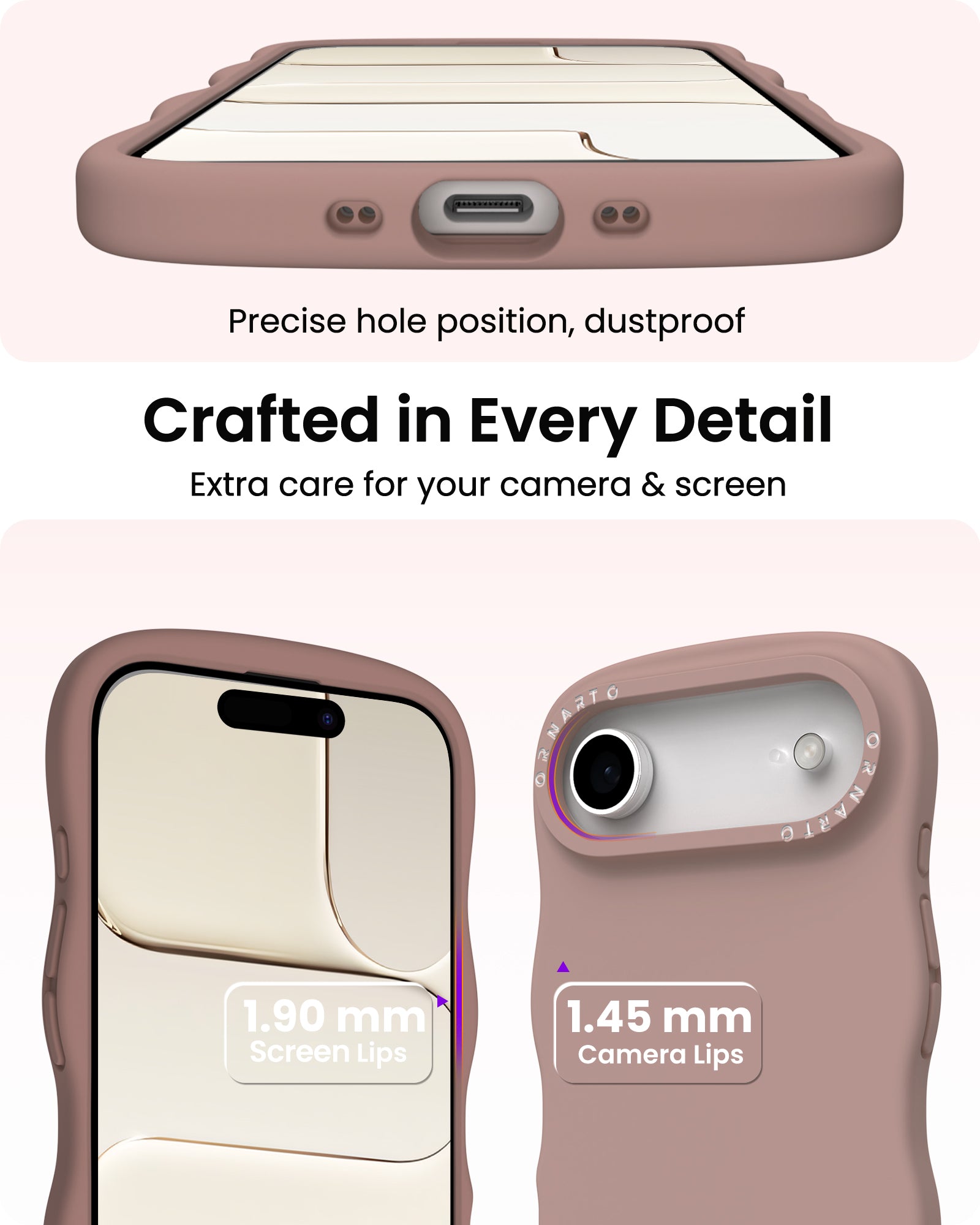 Wavy Liquid Silicone for iPhone 17 Series