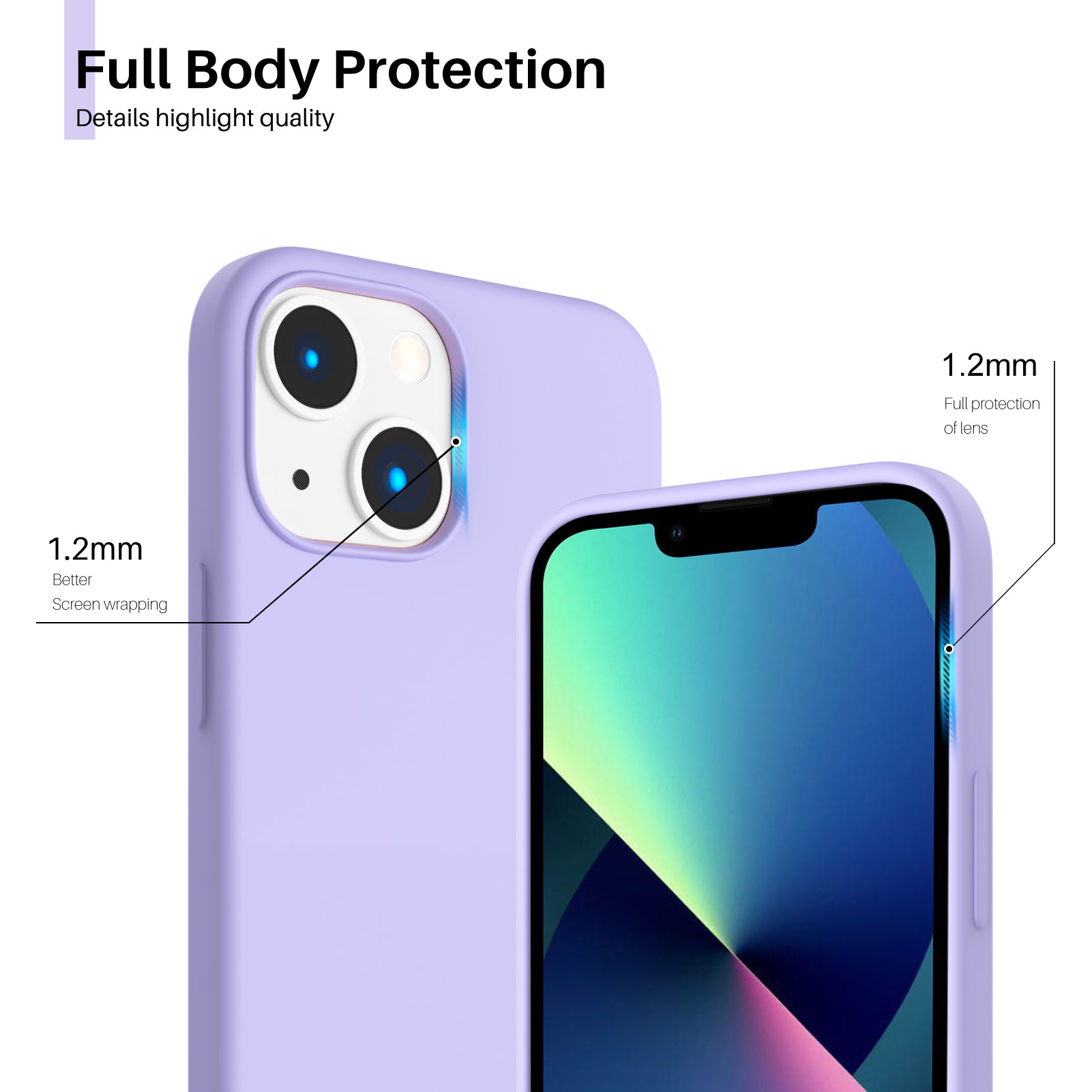 Liquid Silicone Case for iPhone 13 mini