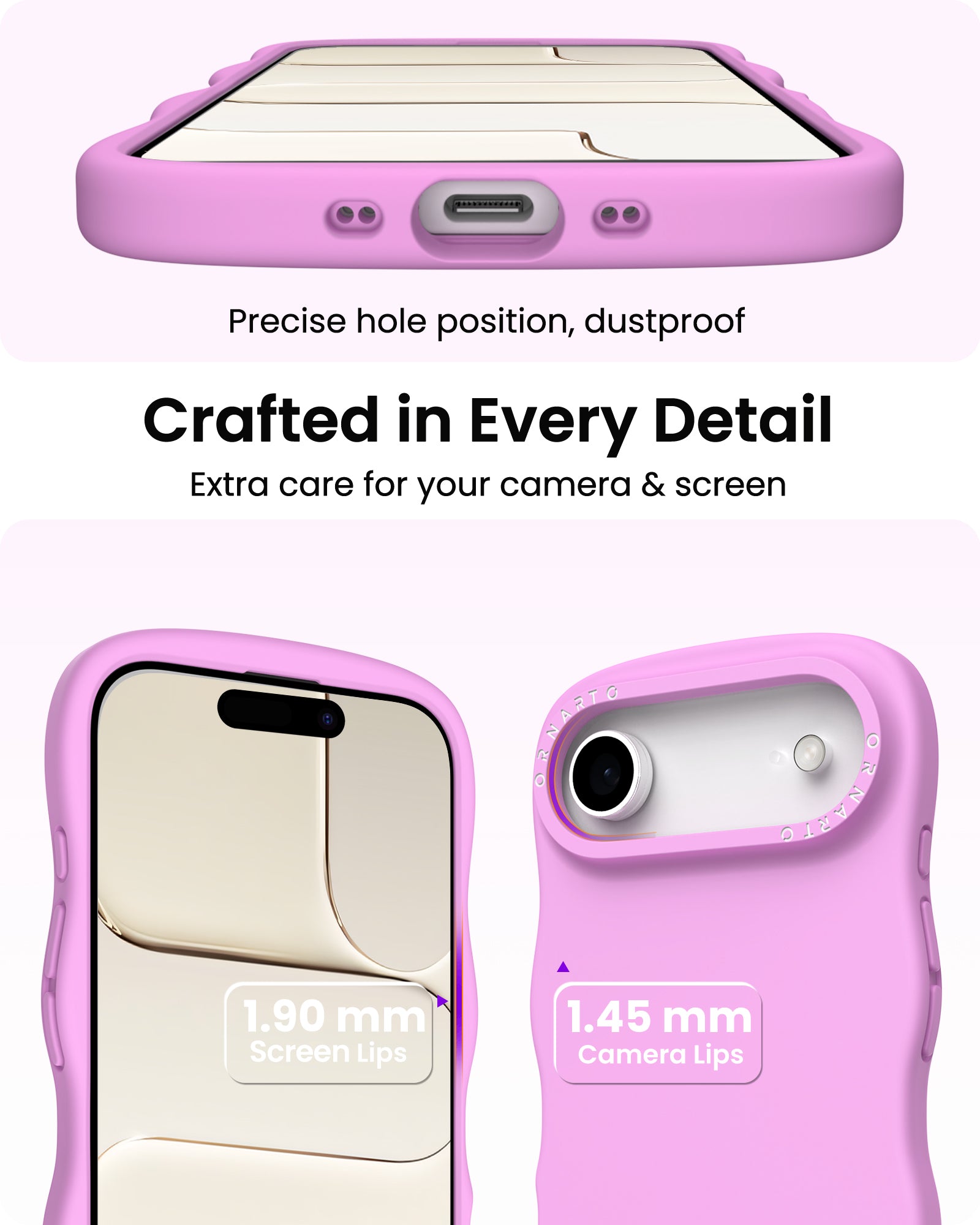 Wavy Liquid Silicone for iPhone 17 Series