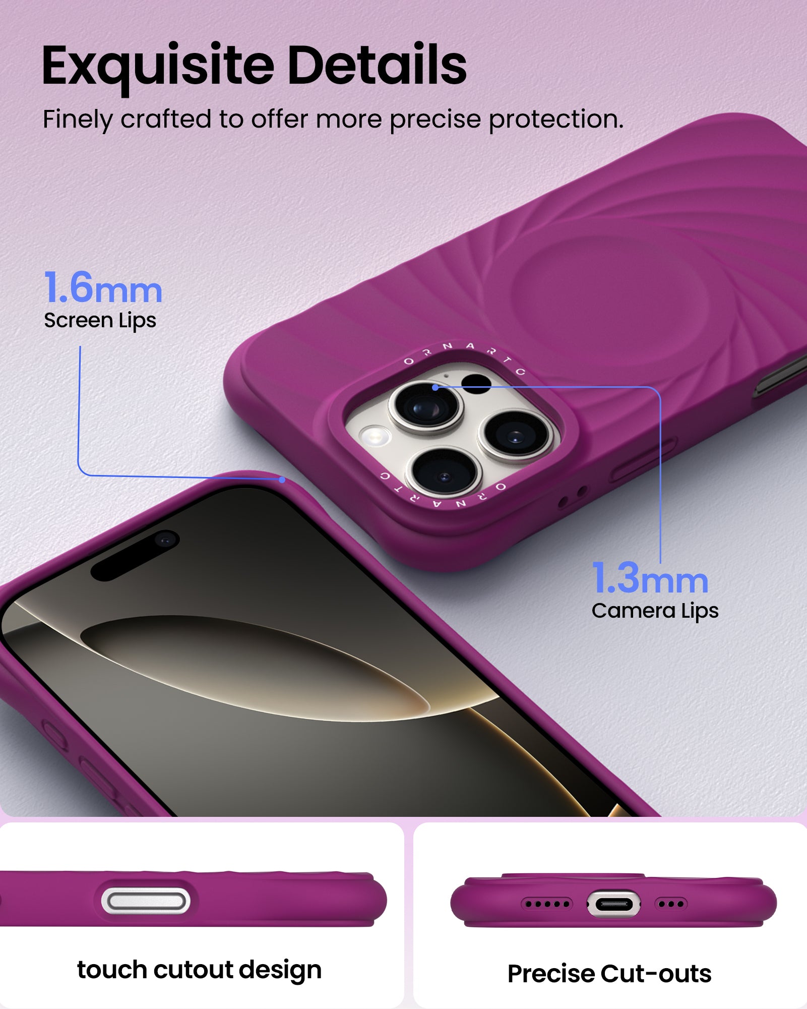 VORTUXE Case for iPhone 16 Series