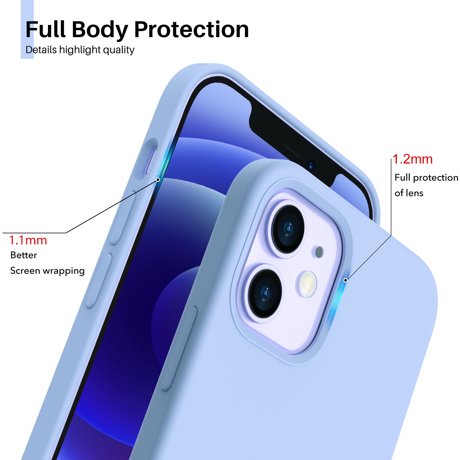 Liquid Silicone Case for iPhone 12 | iPhone 12 Pro