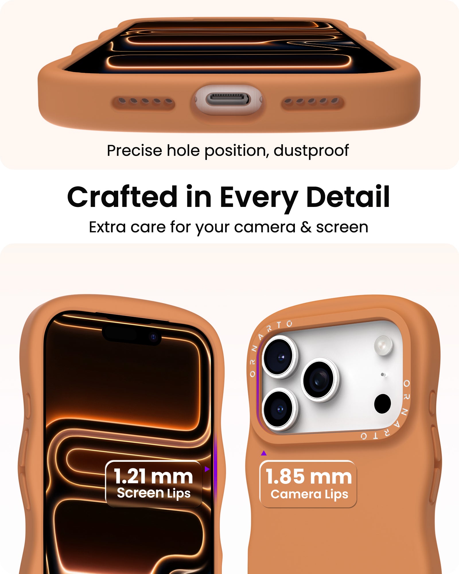 Wavy Liquid Silicone for iPhone 17 Series