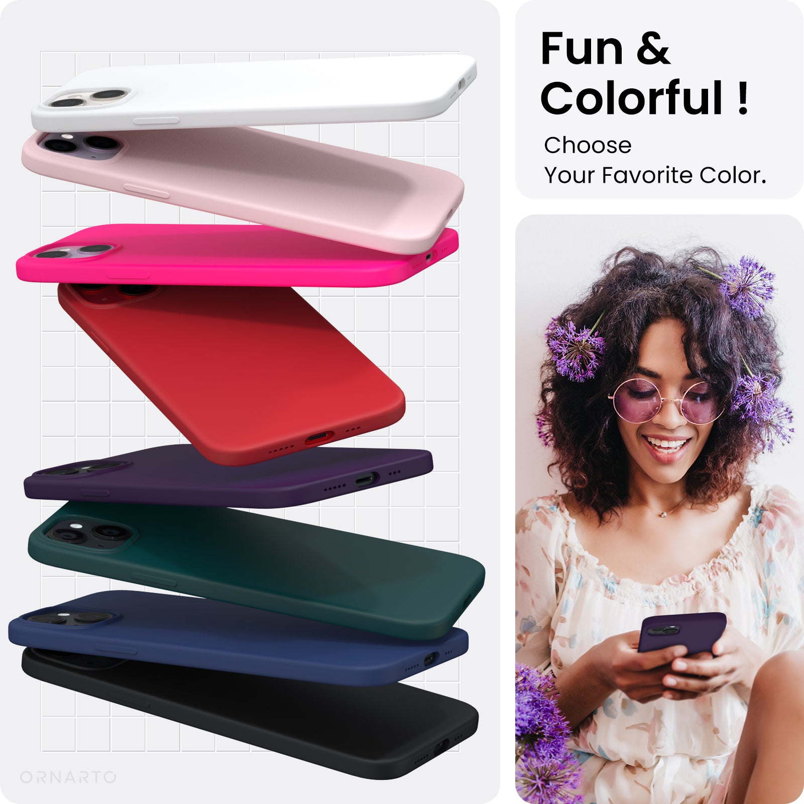 Liquid Silicone Case for iPhone 14 Series