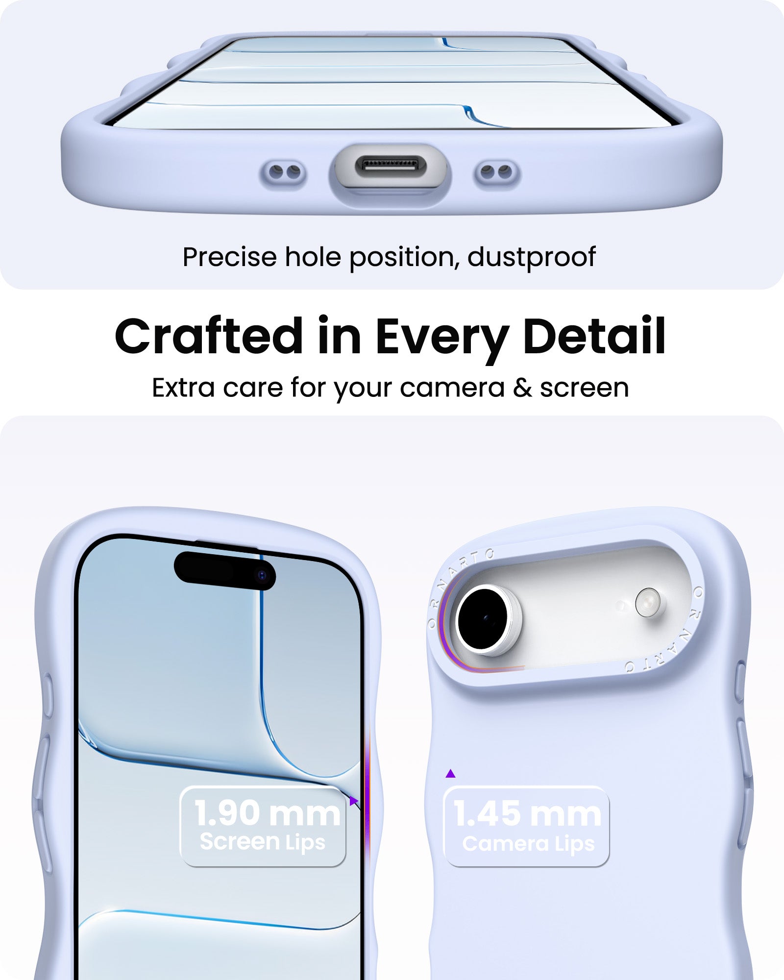 Wavy Liquid Silicone for iPhone 17 Series