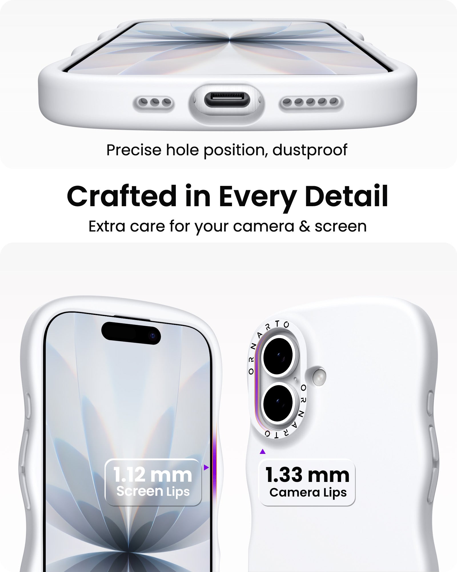 Wavy Liquid Silicone for iPhone 17 Series