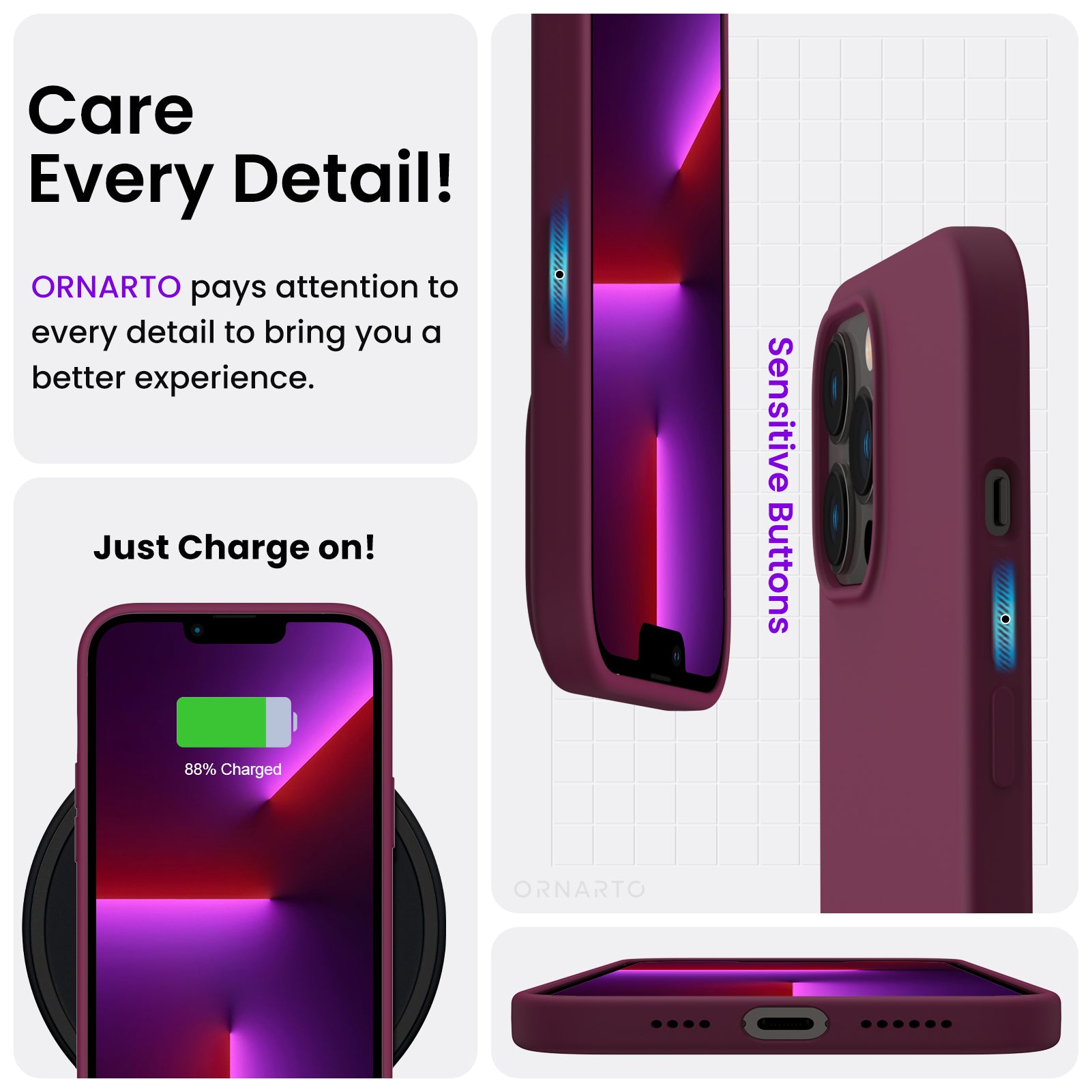 Liquid Silicone Case for iPhone 13 Pro Max