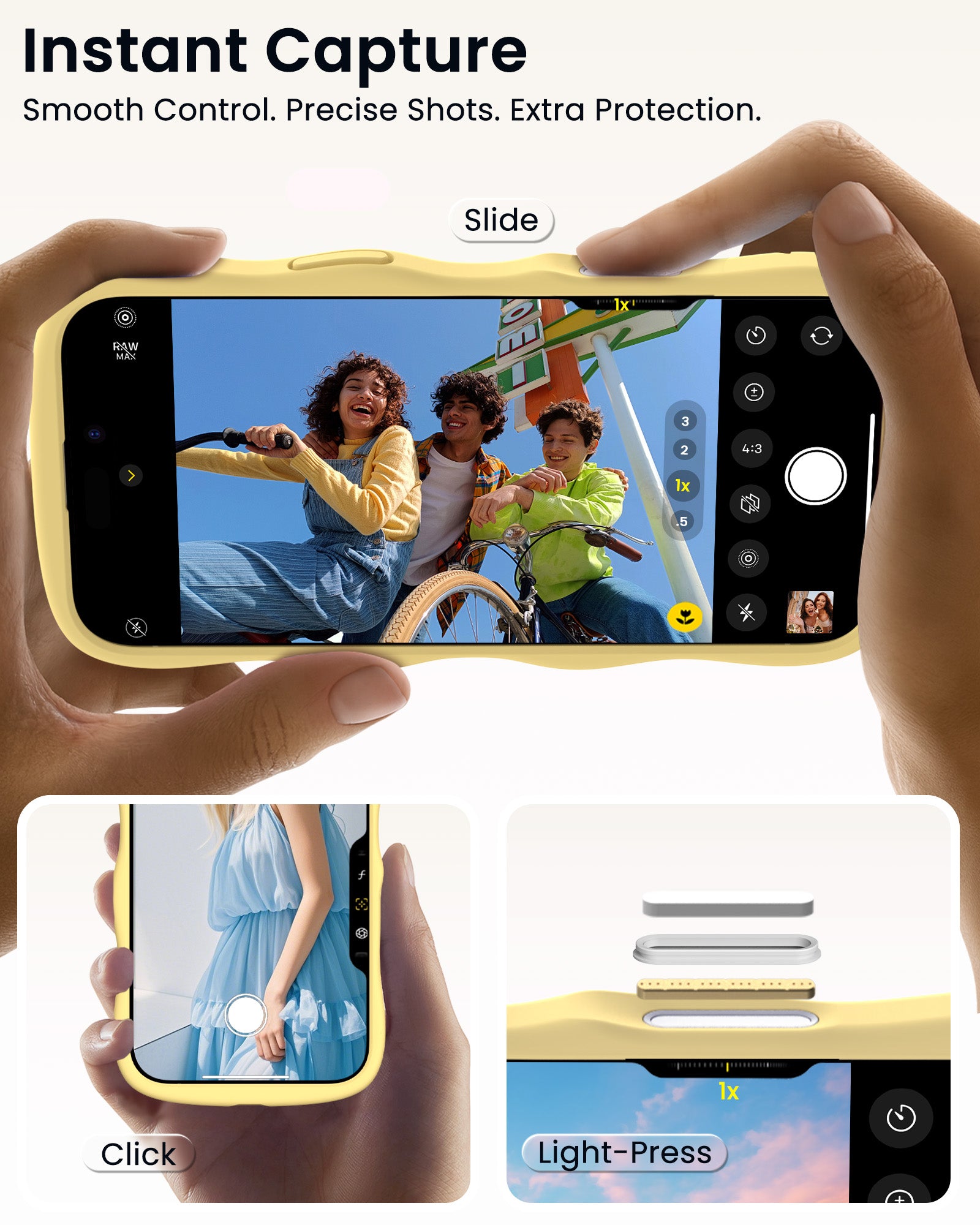 Wavy Liquid Silicone for iPhone 17 Series